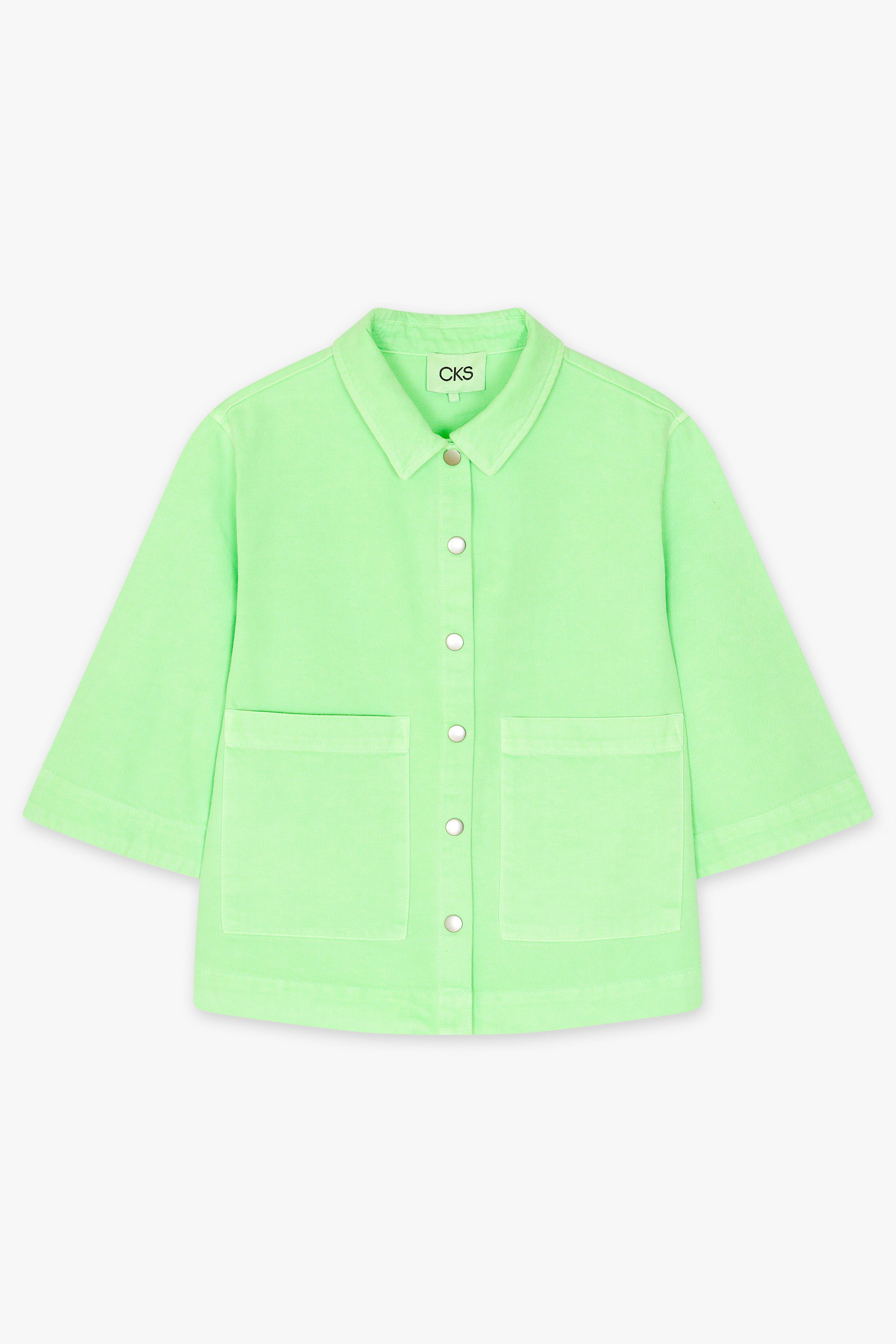 CKS Dames - SELINS - blouse lange mouwen - felgroen