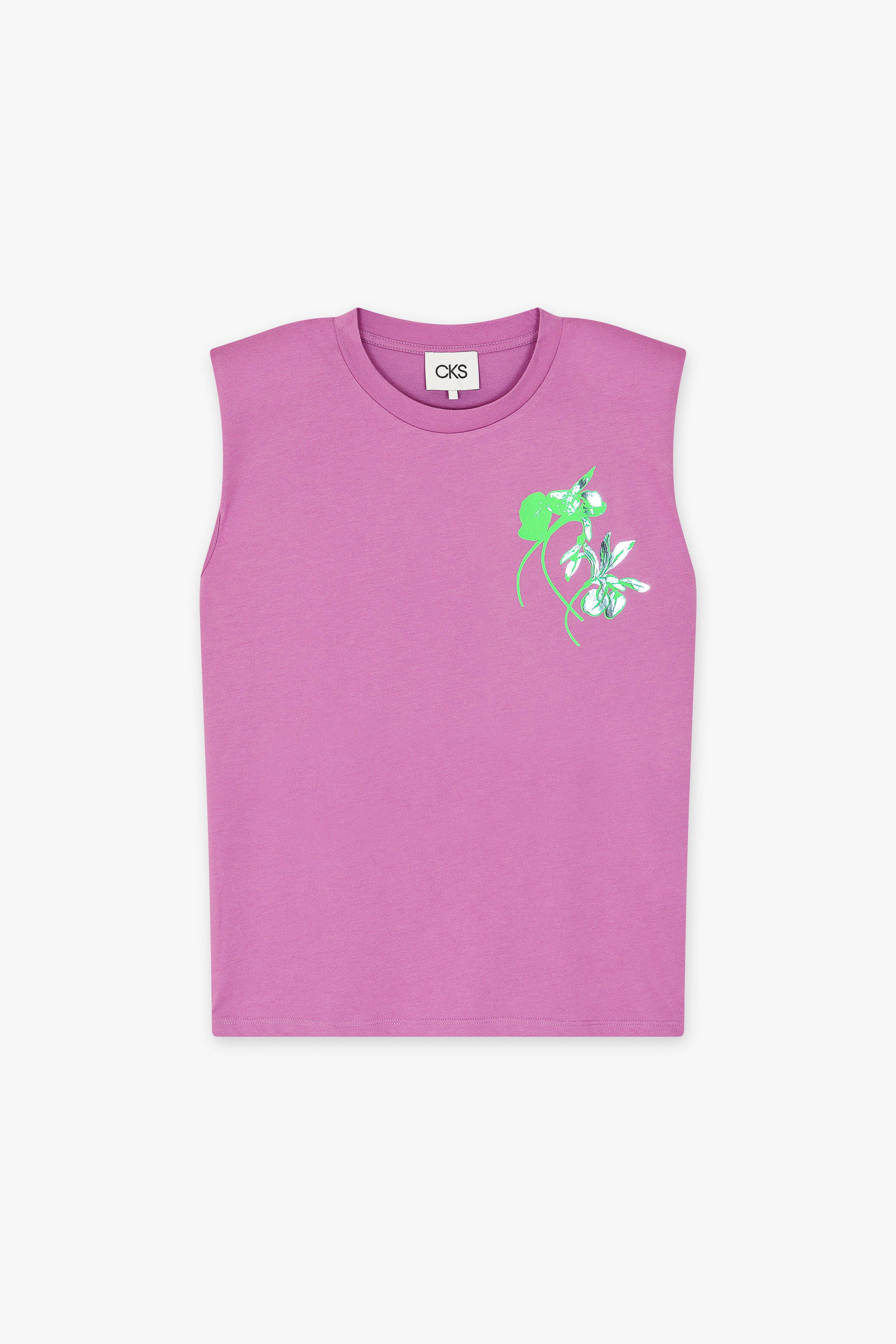 CKS Dames - LINDA - t-shirt à manches courtes - lilas
