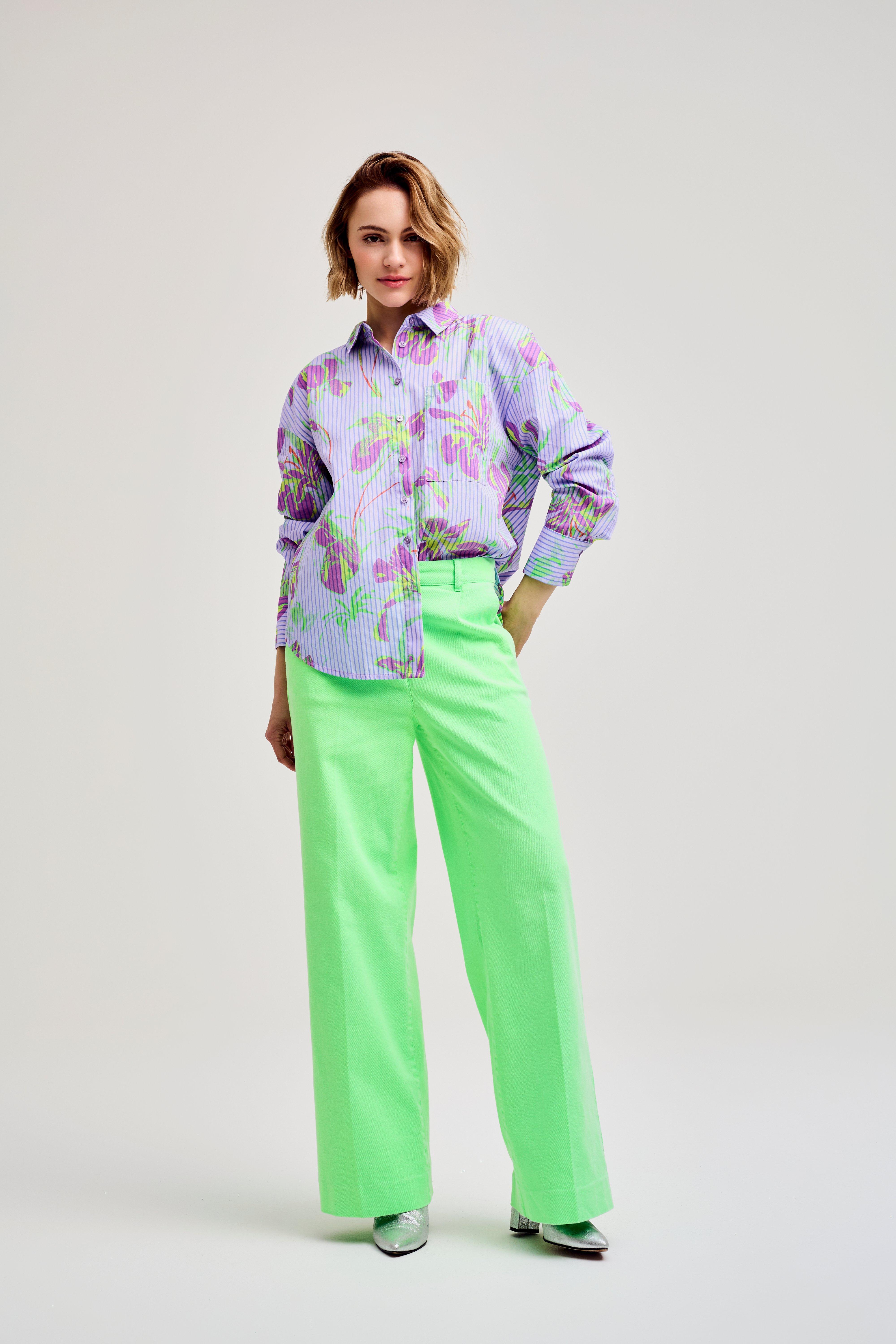 CKS Dames - SUPER - blouse korte mouwen - meerkleurig