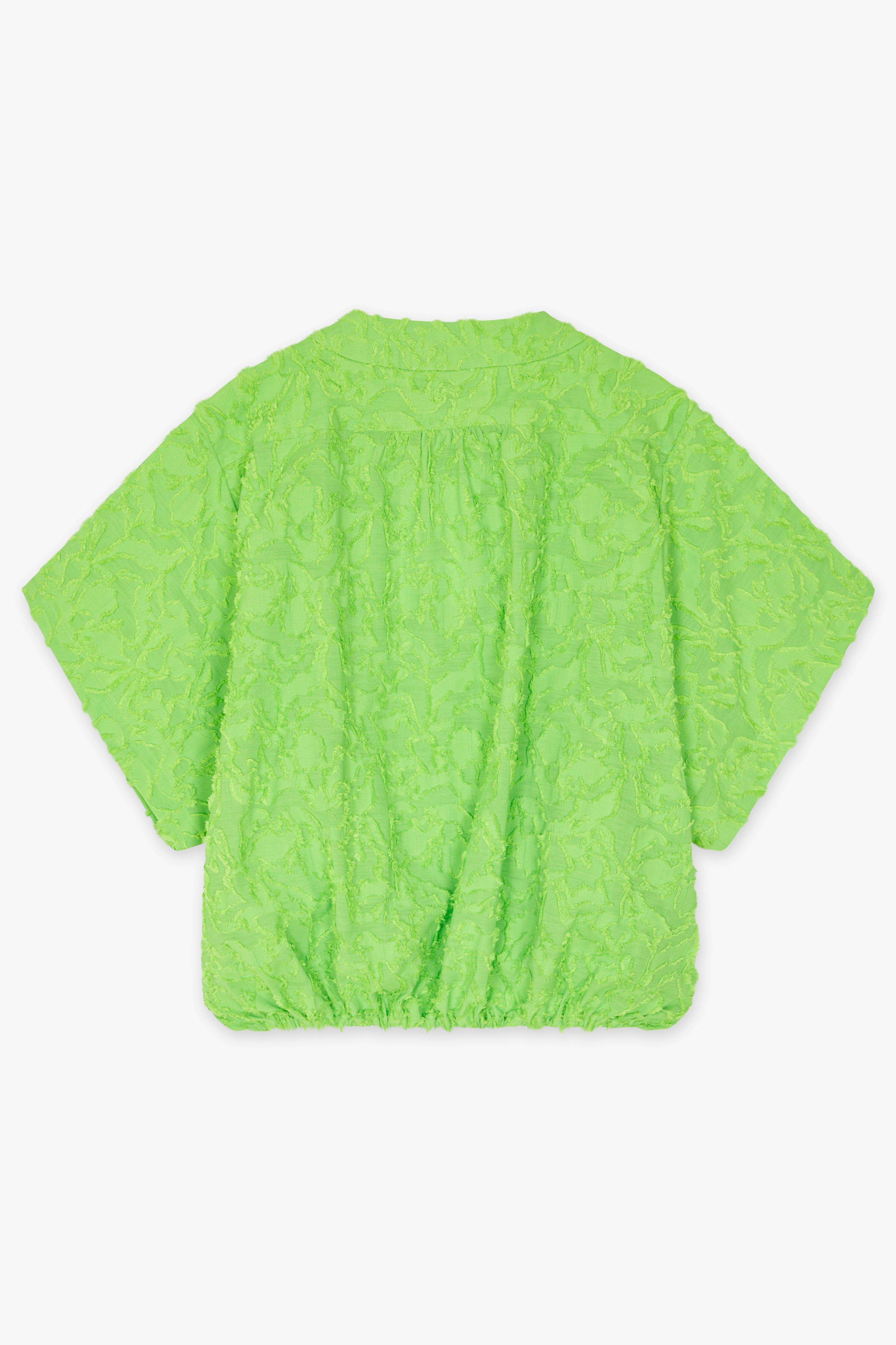 CKS Dames - LEDO - blouse lange mouwen - intens groen