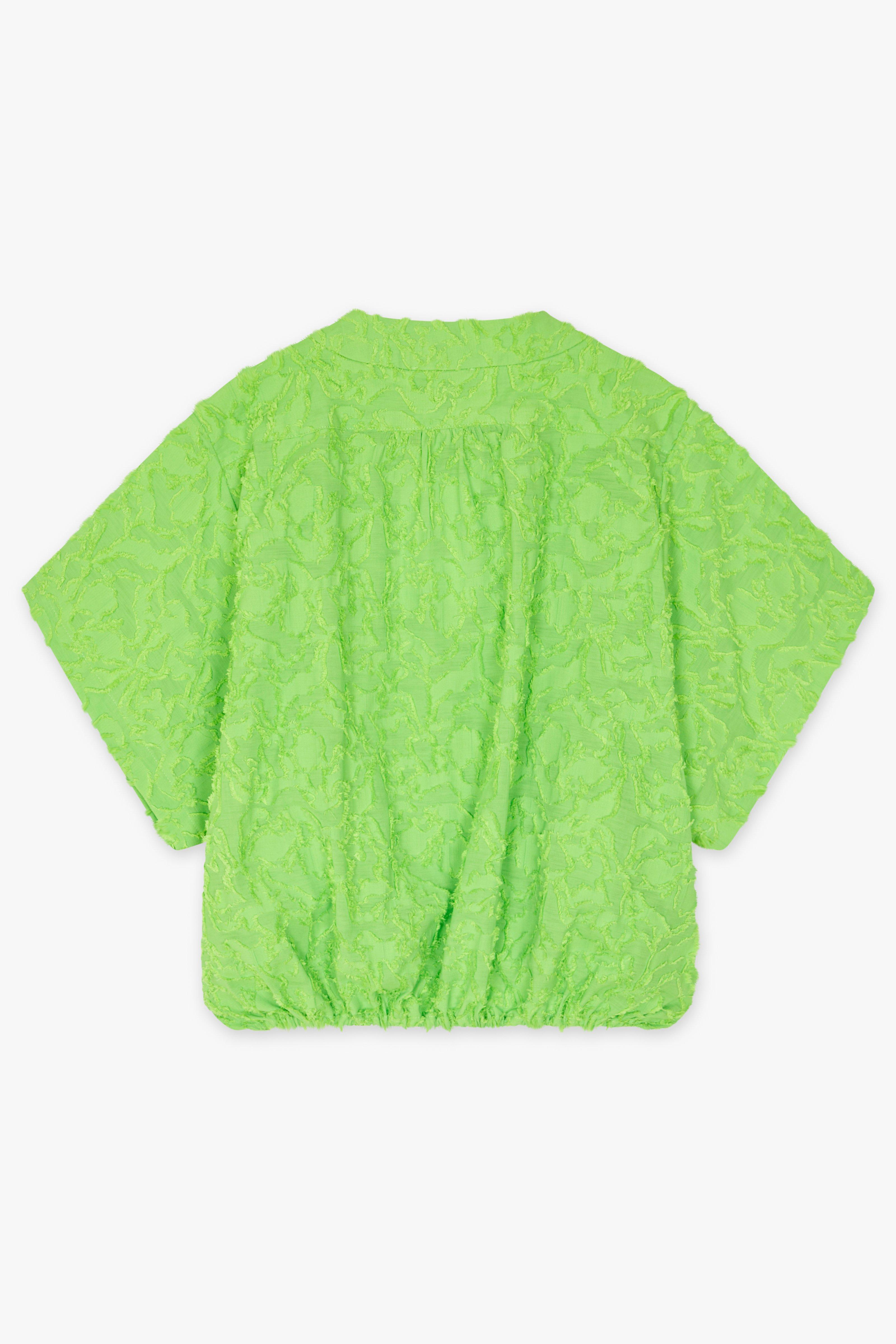 CKS Dames - LEDO - blouse long sleeves - bright green