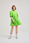 CKS Dames - SHAYA - korte jurk - intens groen