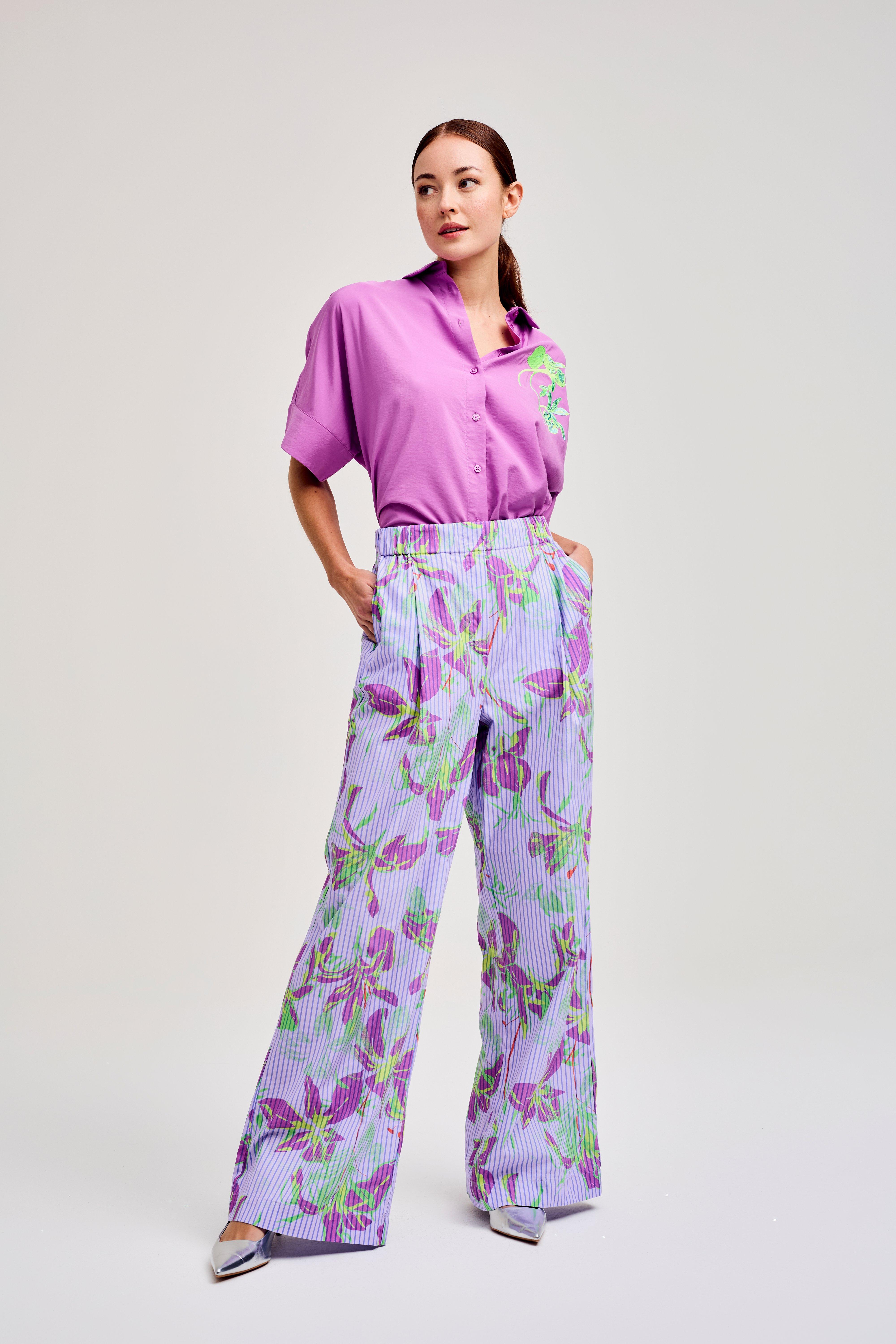 CKS Dames - SELAH - blouse lange mouwen - lila