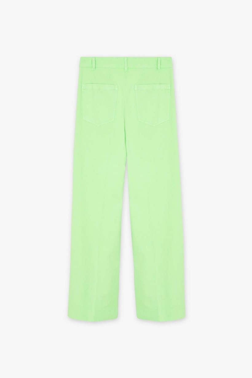 CKS Dames - RODA - jeans longs - vert vif