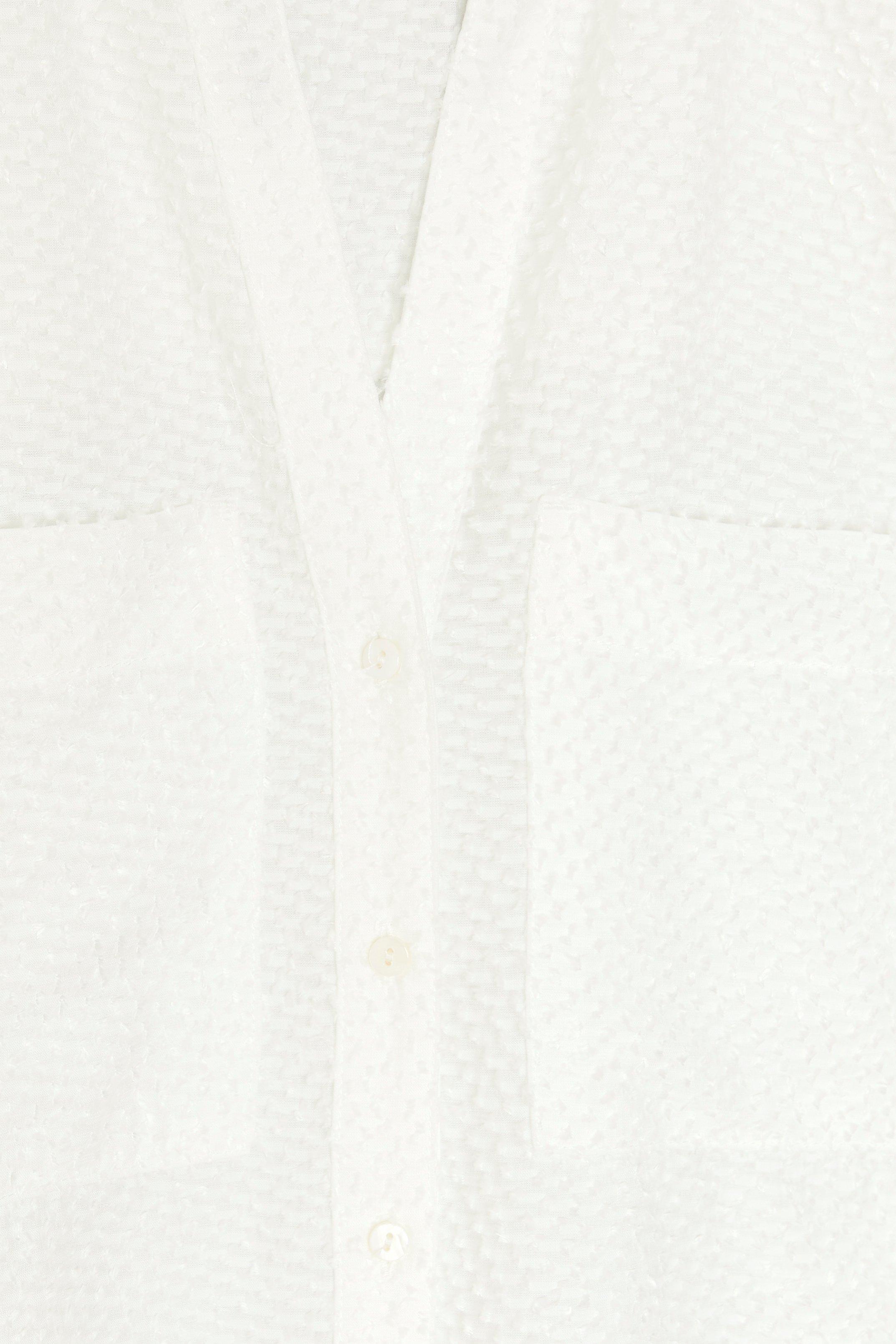 CKS Dames - WILD - Bluse Kurze Ärmel - Weiß