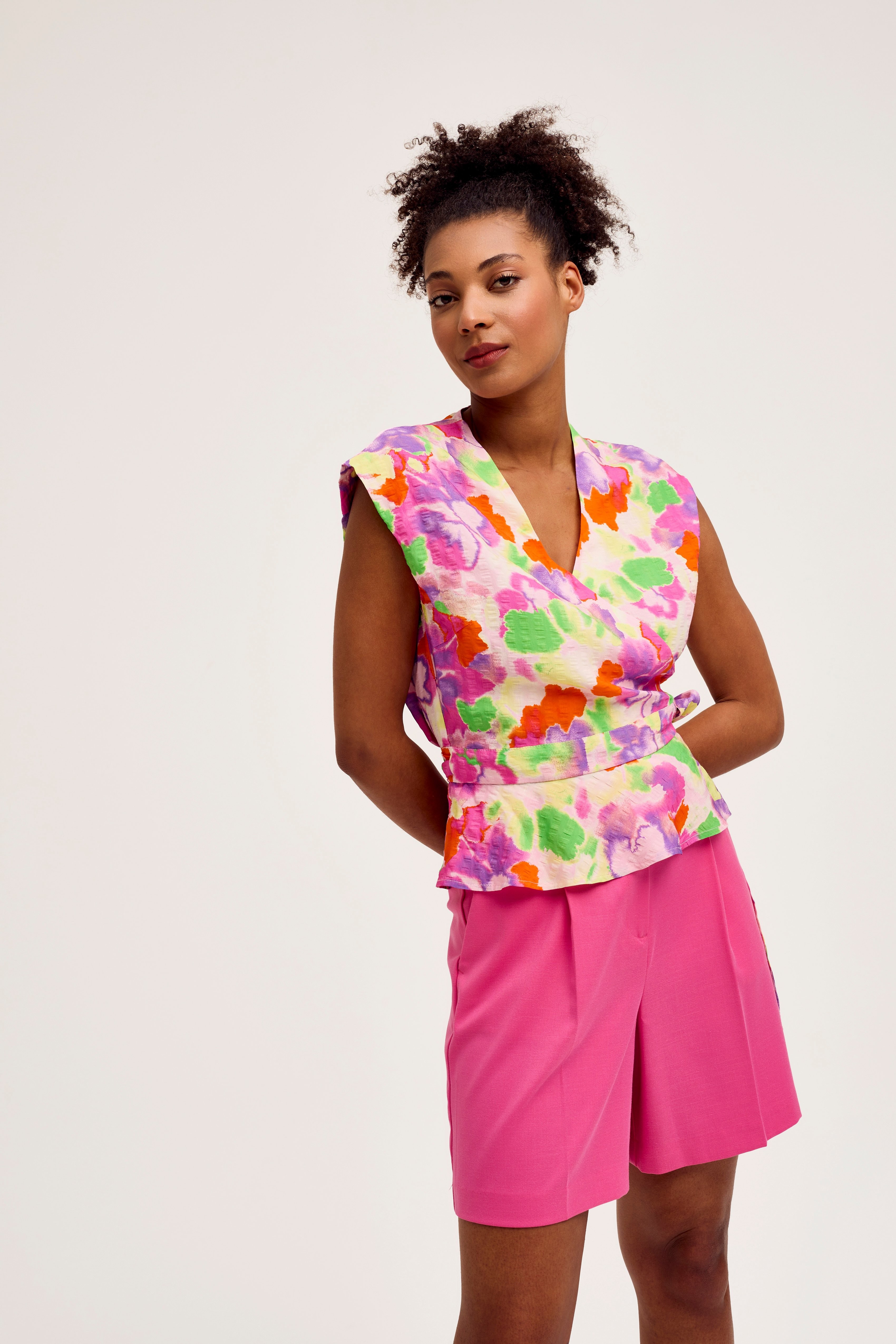 CKS Dames - SIDIOMA - blouse long sleeves - multicolor