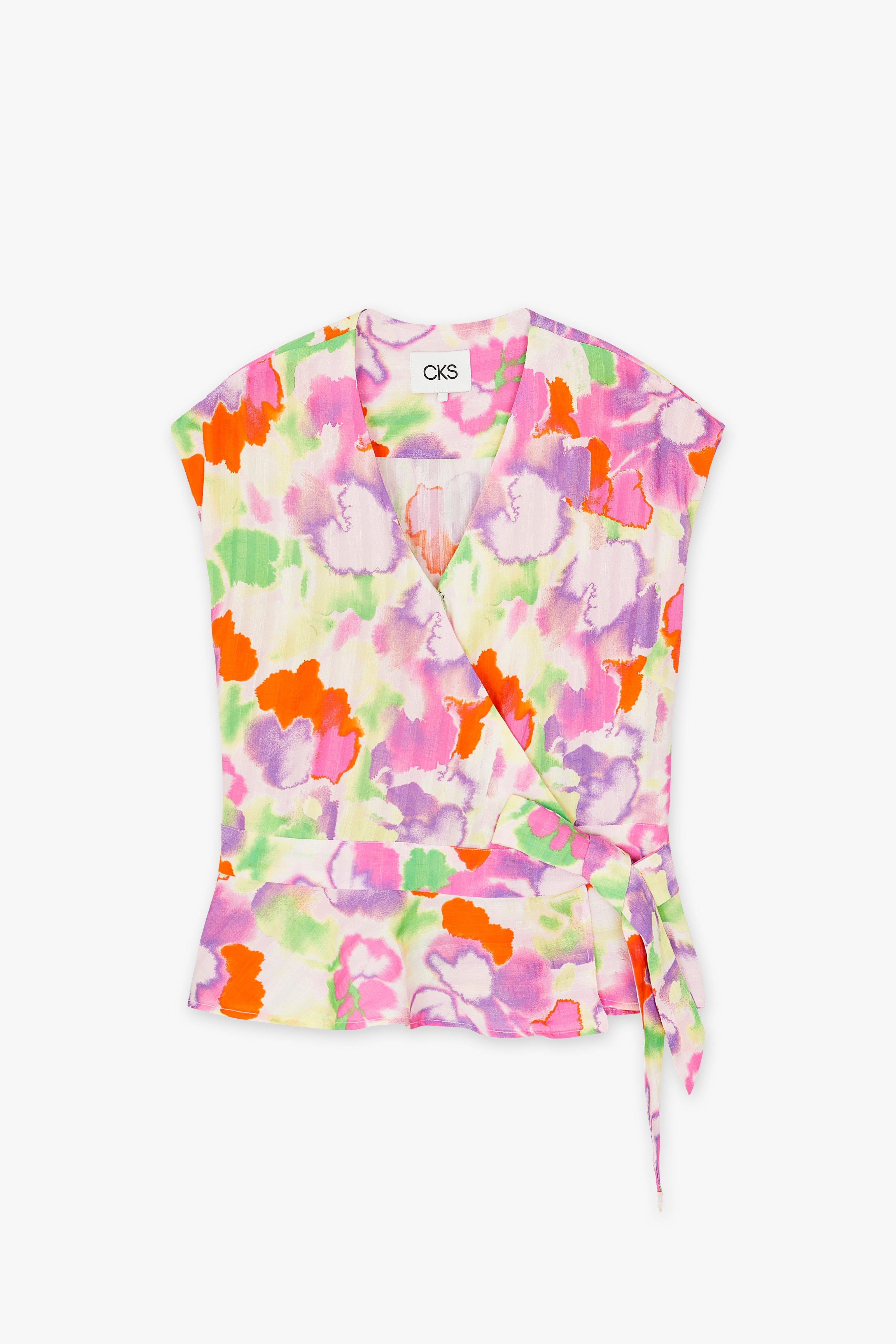 CKS Dames - SIDIOMA - blouse lange mouwen - meerkleurig