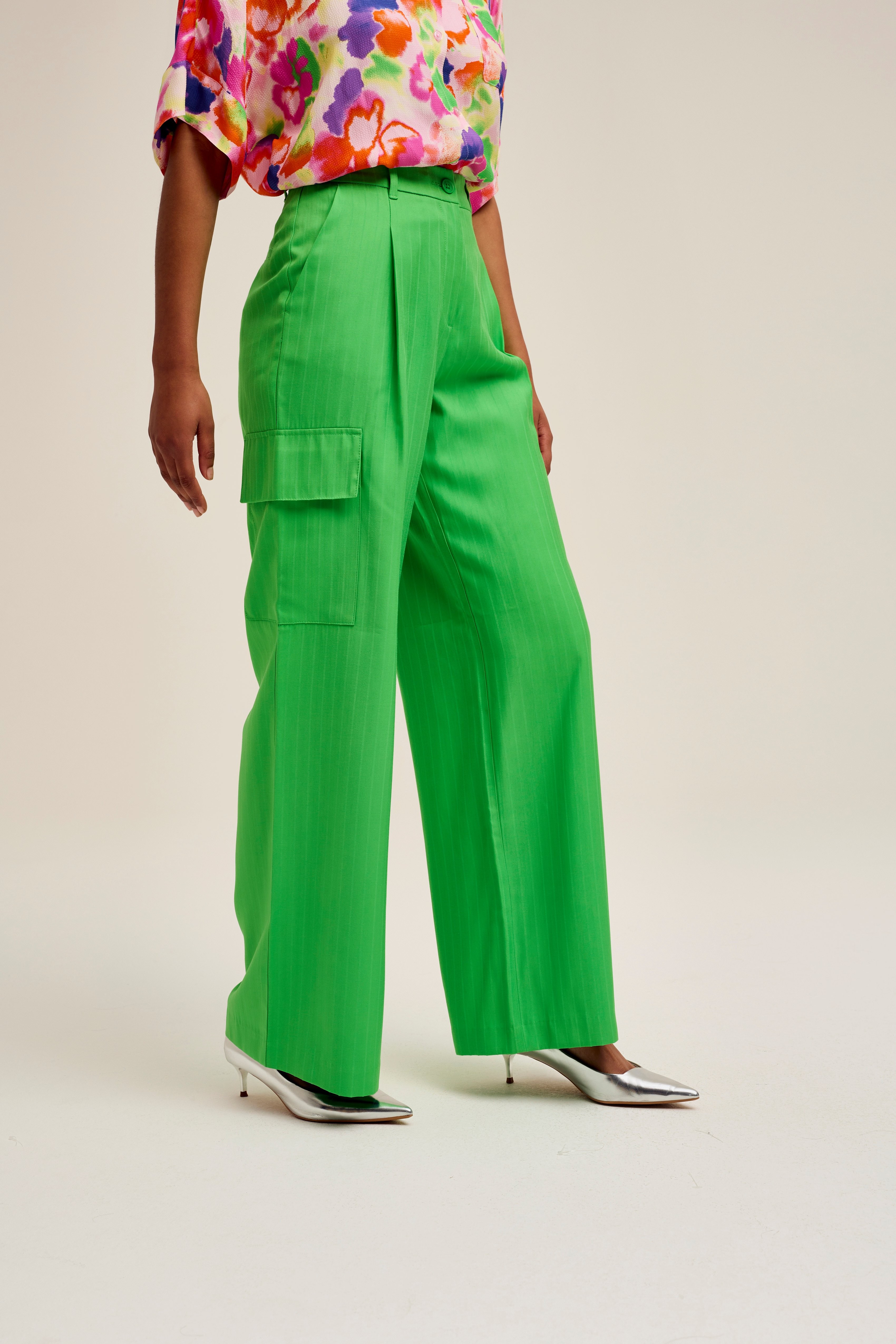 CKS Dames - THEOCA - long trouser - bright green