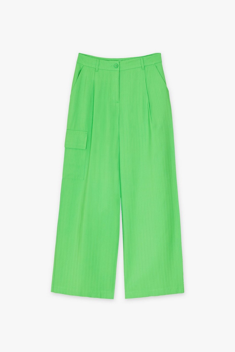 CKS Dames - THEOCA - pantalon long - vert vif