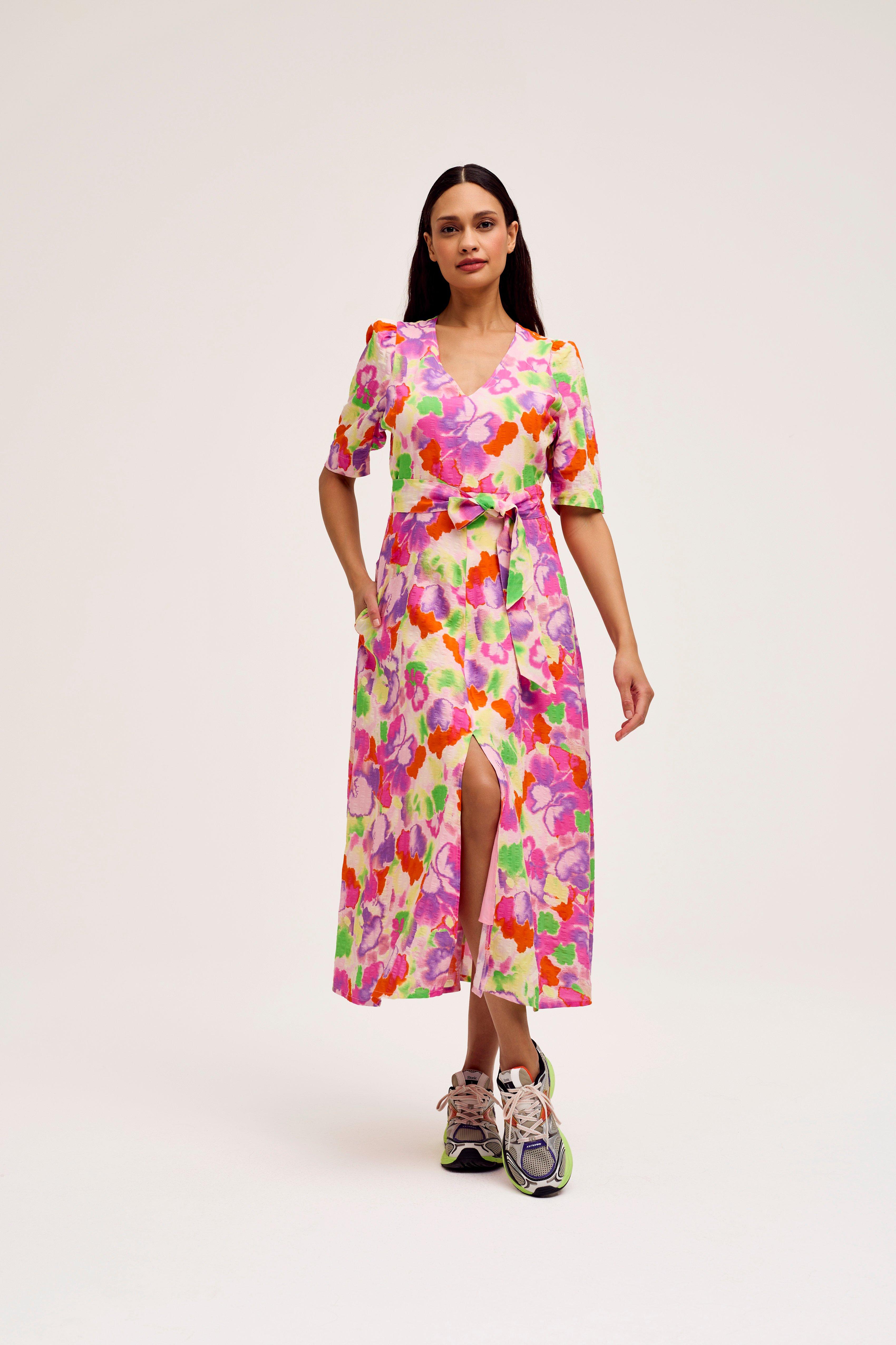 CKS Dames - FARGOS - robe midi - multicolore