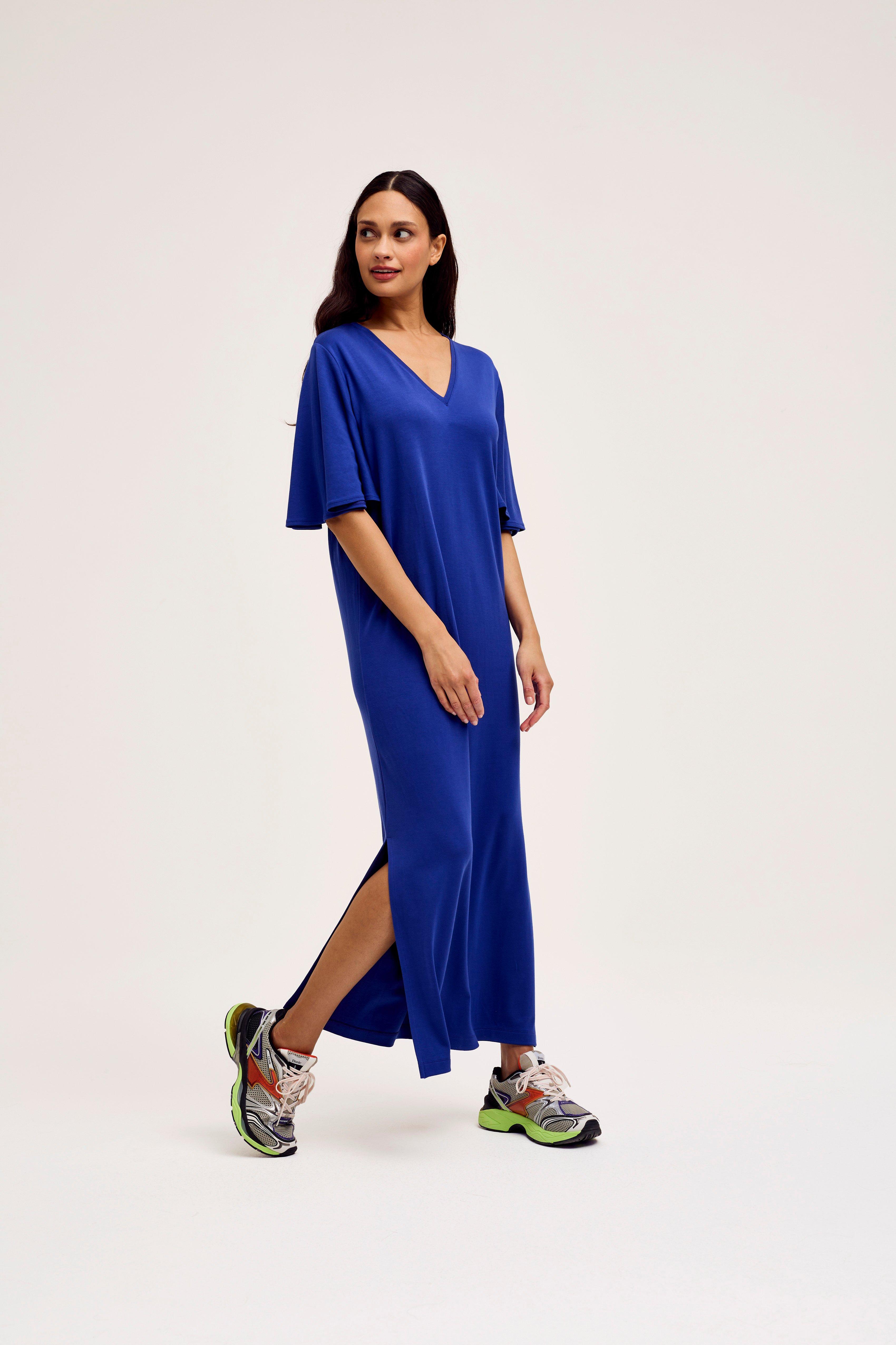 CKS Dames - DUSK - robe longue - bleu foncé