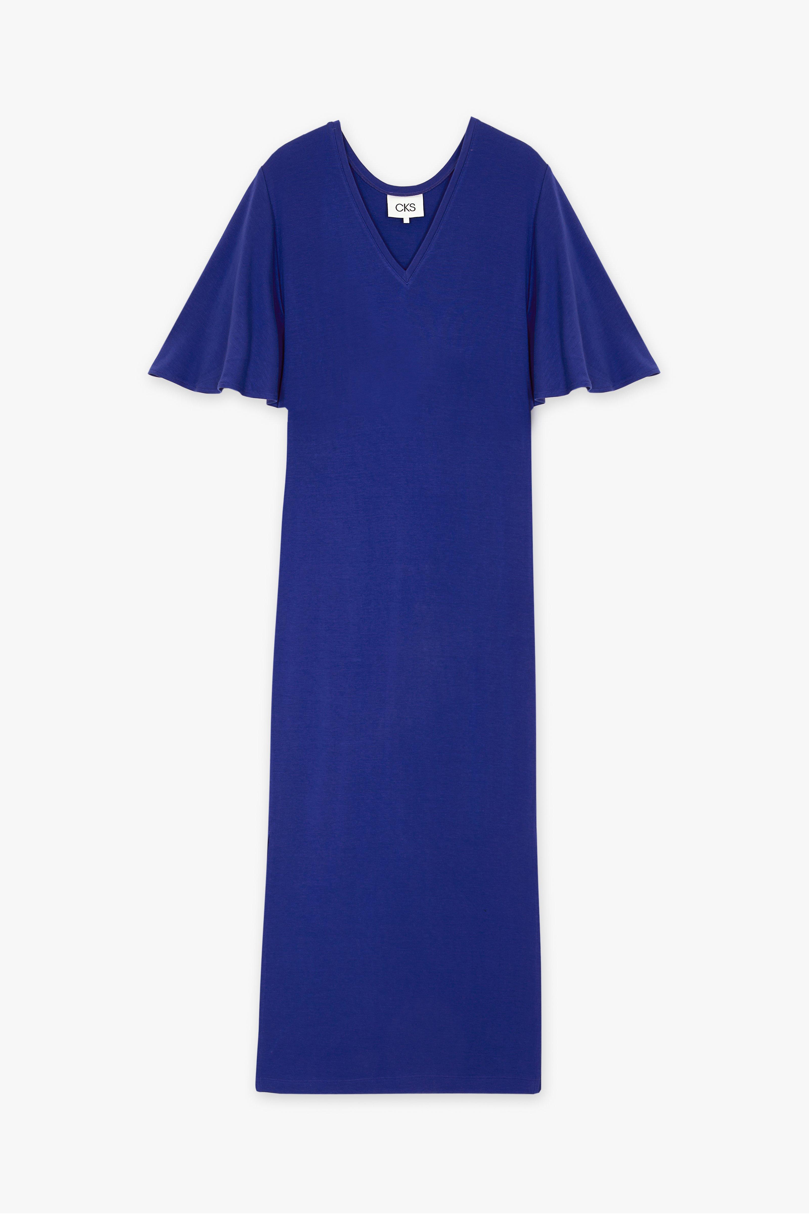 CKS Dames - DUSK - long dress - dark blue