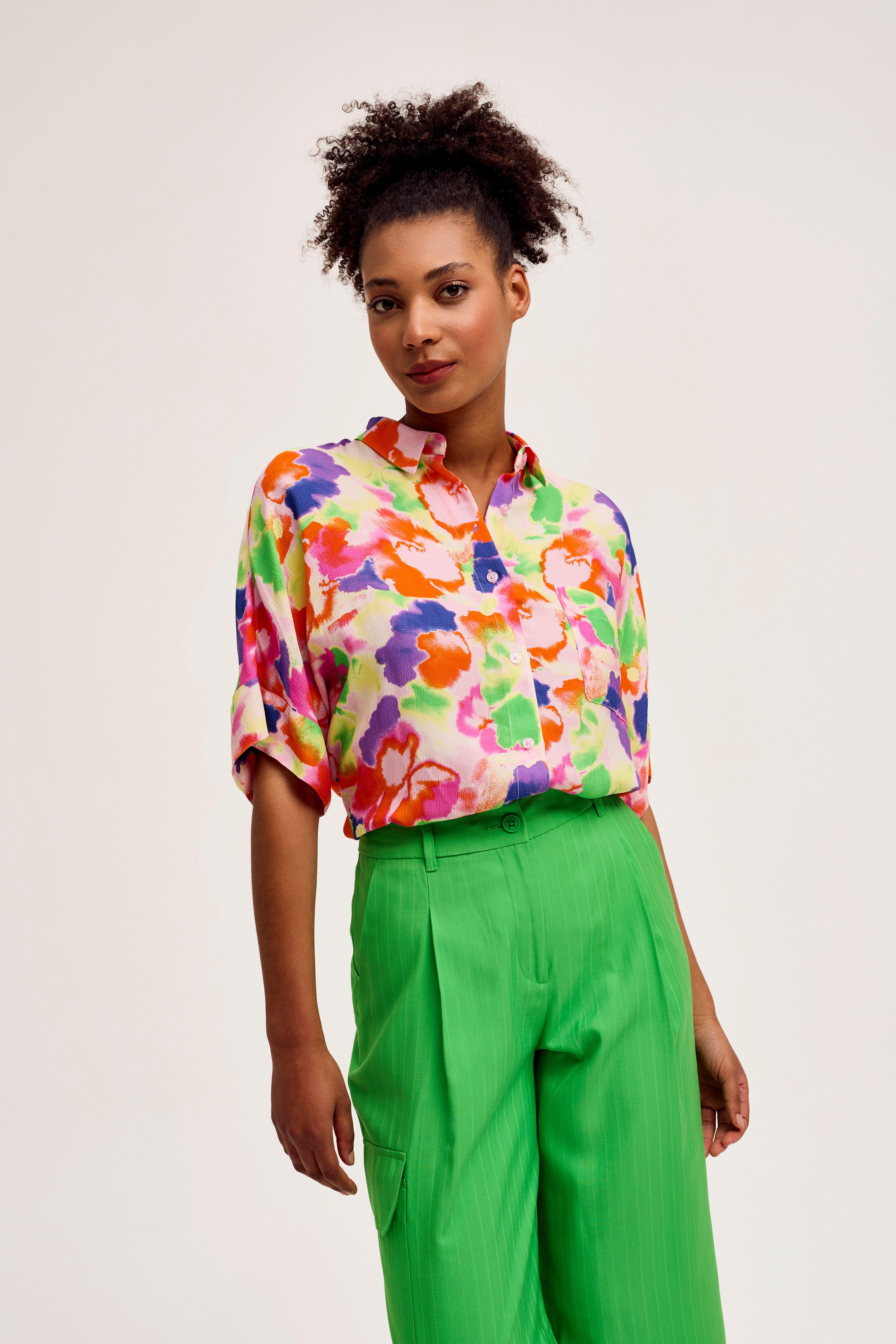 CKS Dames - SELAH - blouse lange mouwen - donkerblauw