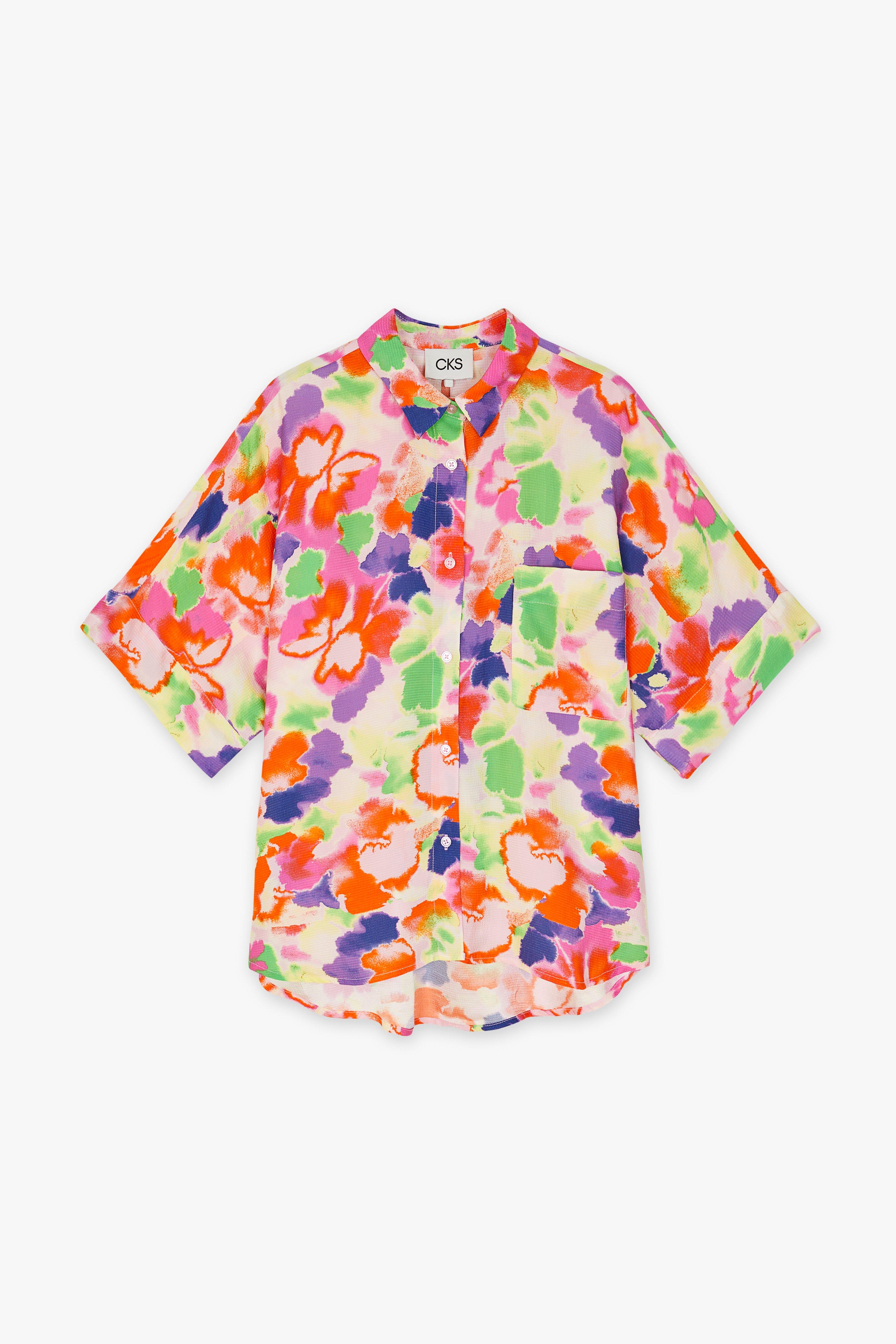 CKS Dames - SELAH - blouse lange mouwen - donkerblauw