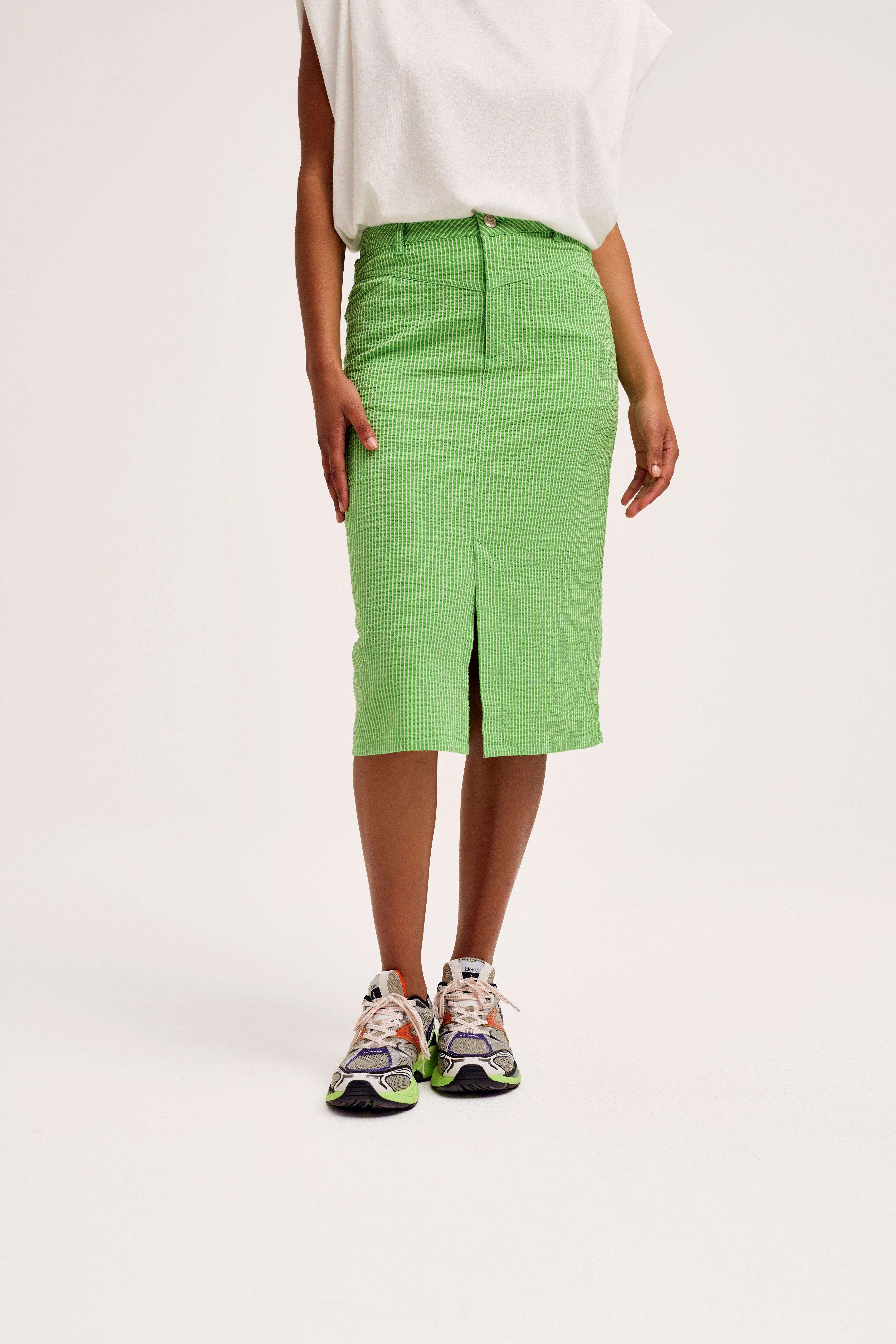 CKS Dames - BENEATH - midi skirt - green