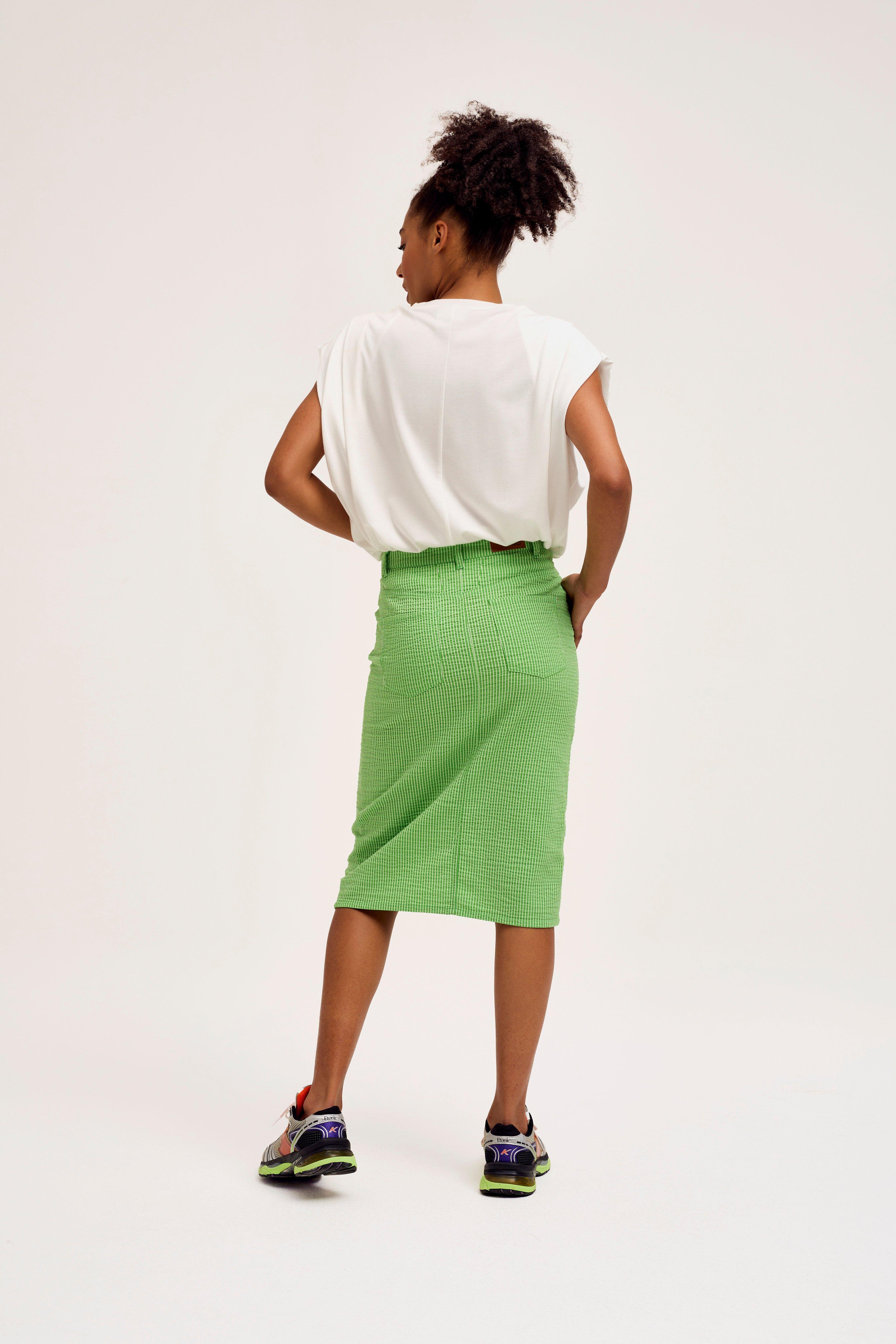 CKS Dames - BENEATH - midi skirt - green