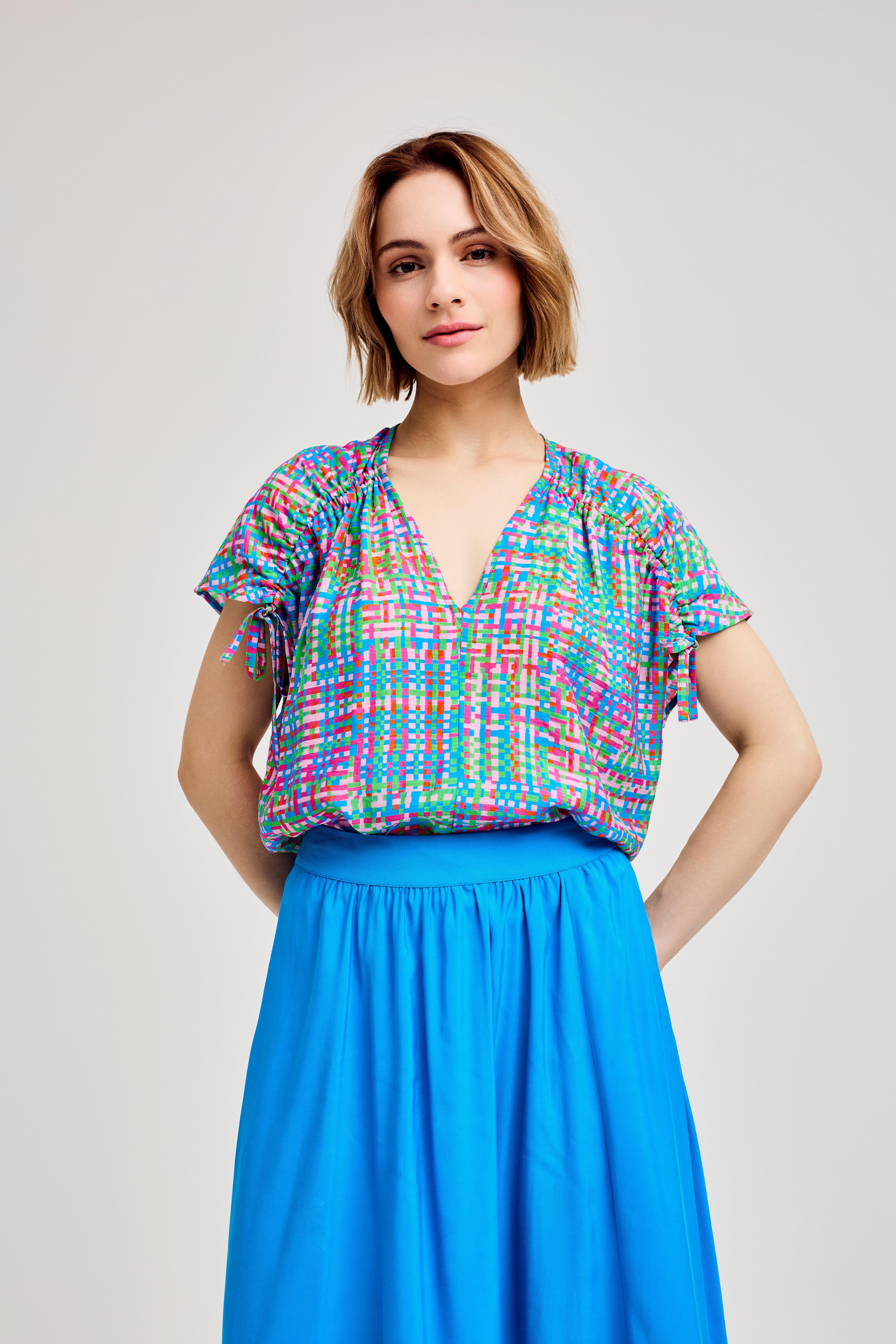 CKS Dames - SILVAN - blouse long sleeves - multicolor