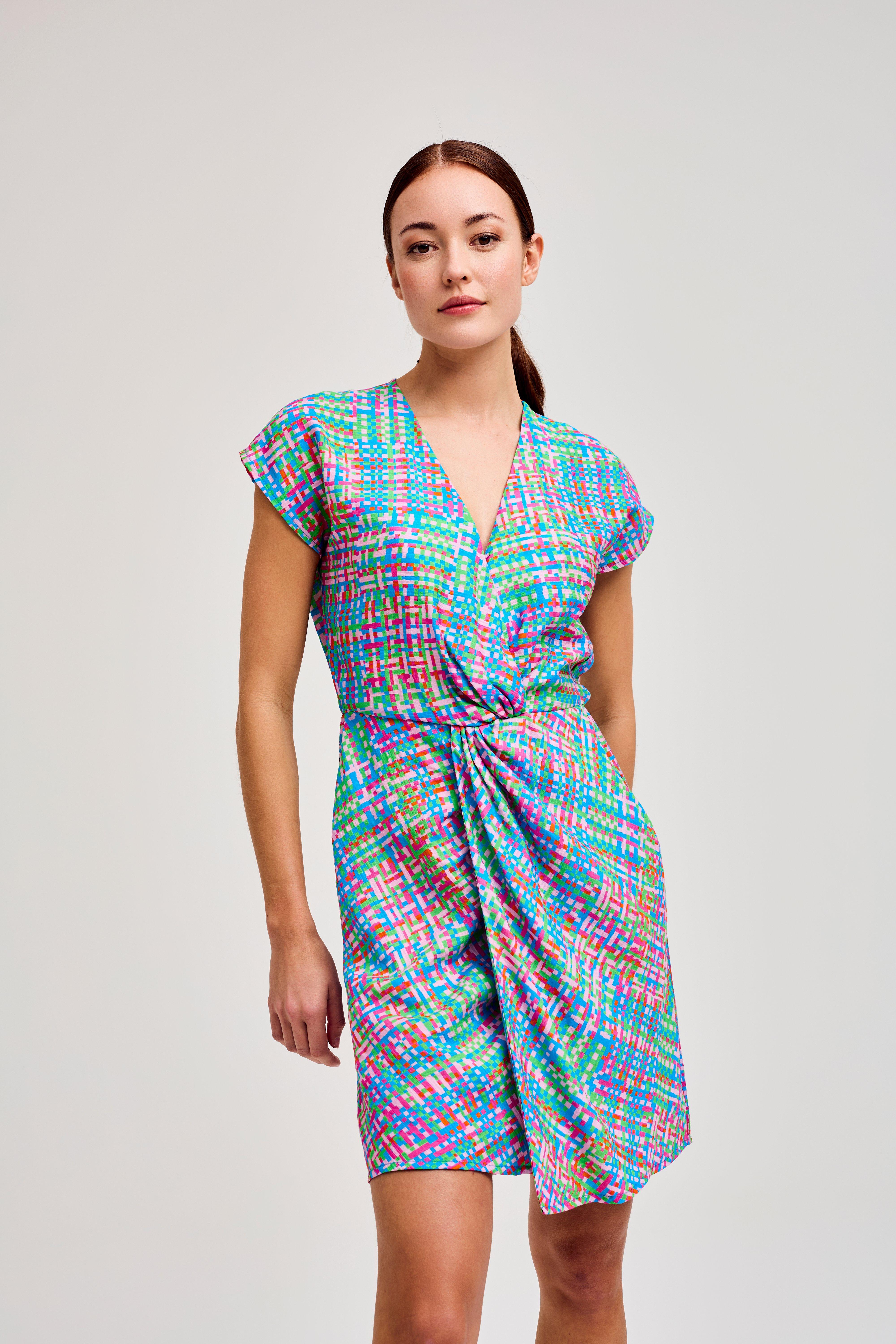 CKS Dames - DEMOS - Kurzes Kleid - Mehrfarbig