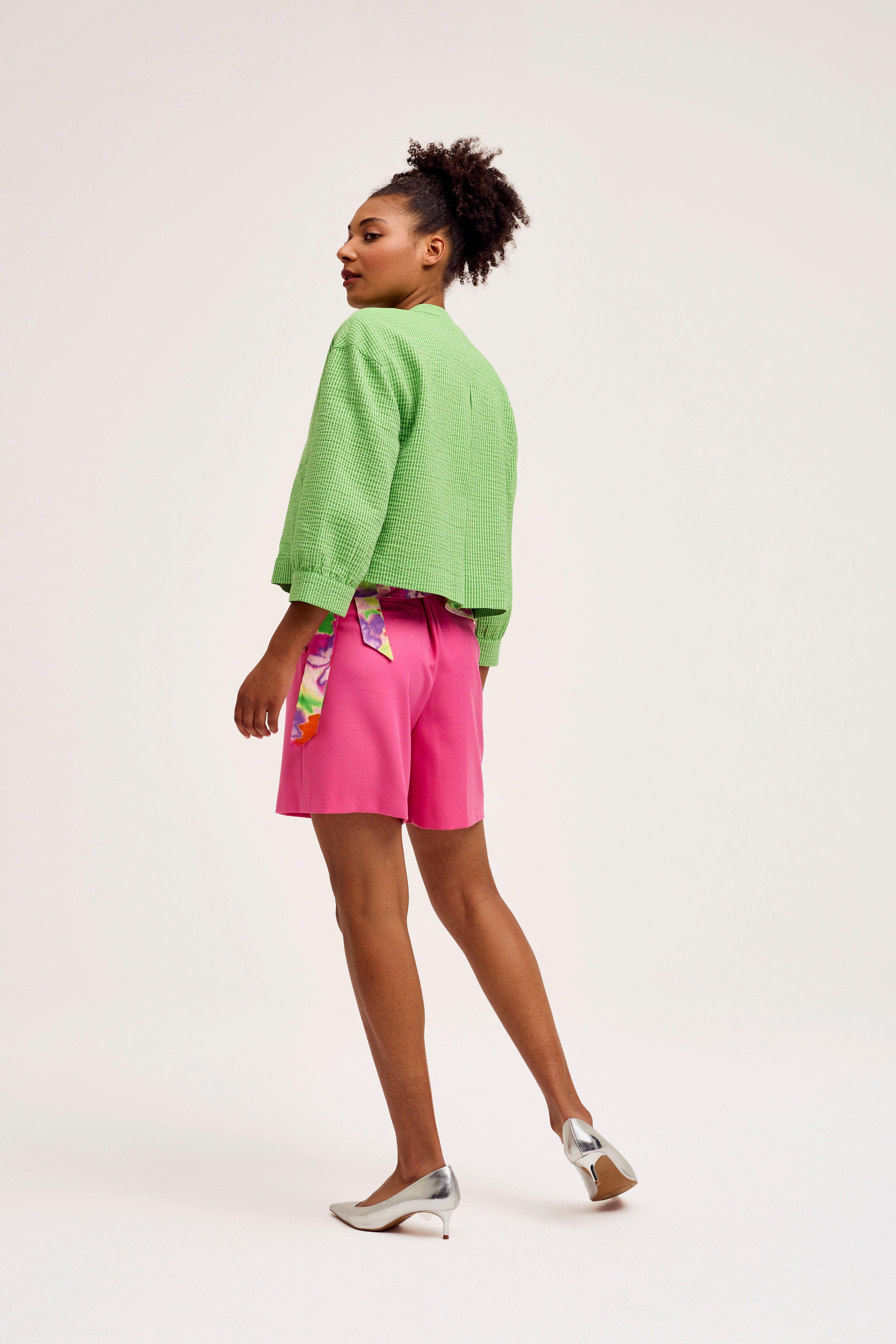 CKS Dames - INFINITE - short jacketfantasy - green