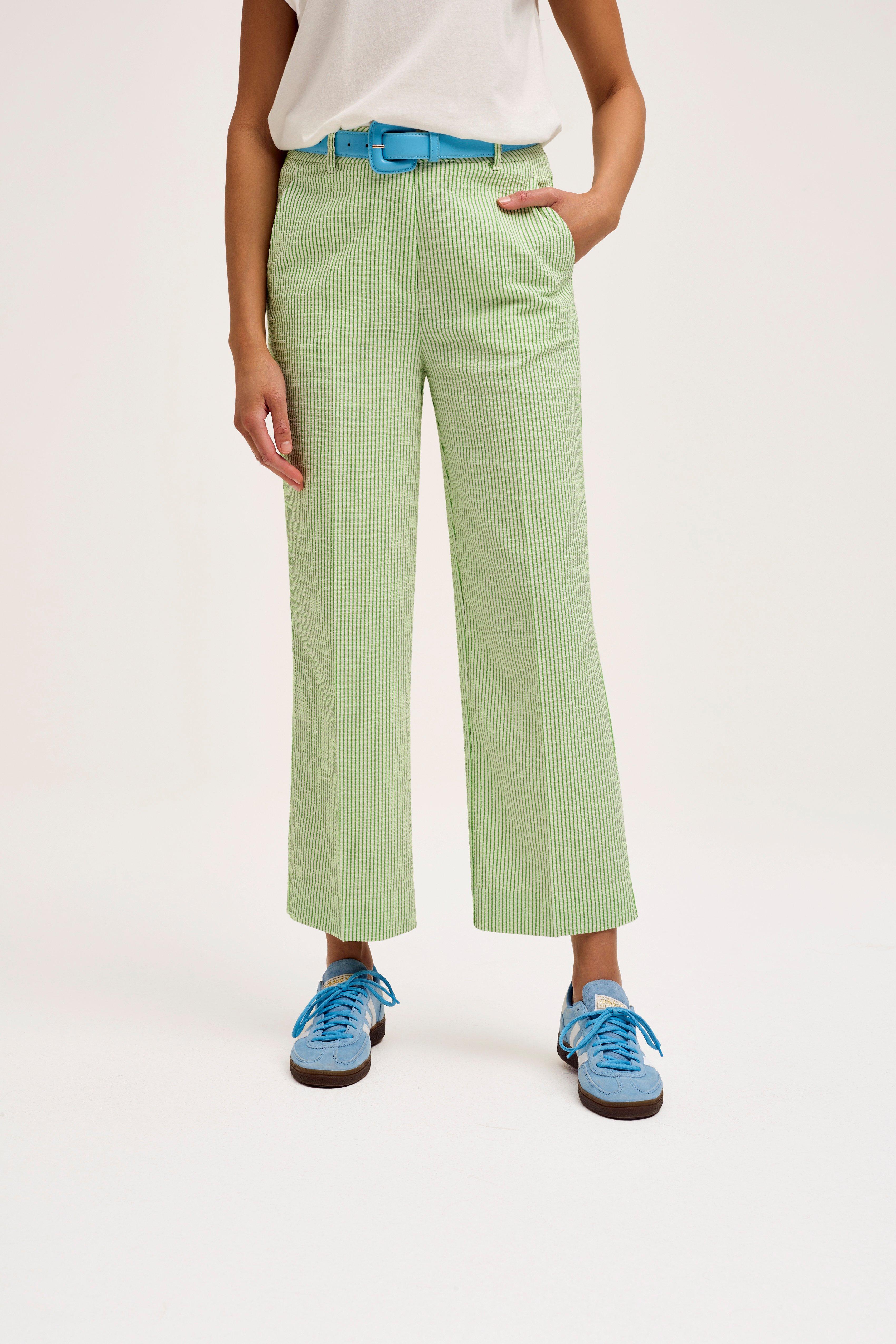 CKS Dames - TONKS - pantalon à la cheville - vert clair