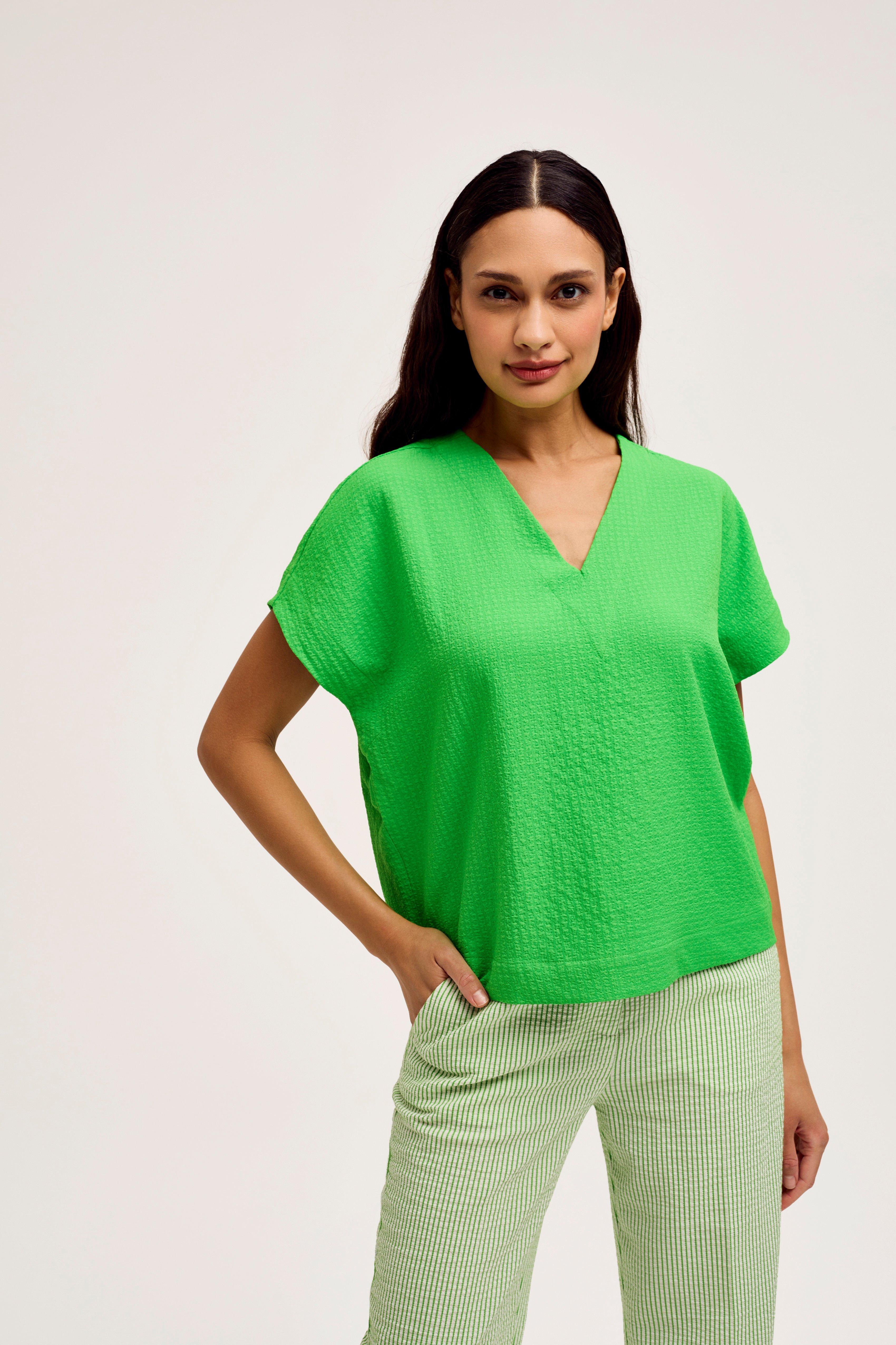 CKS Dames - SABA - blouse long sleeves - green