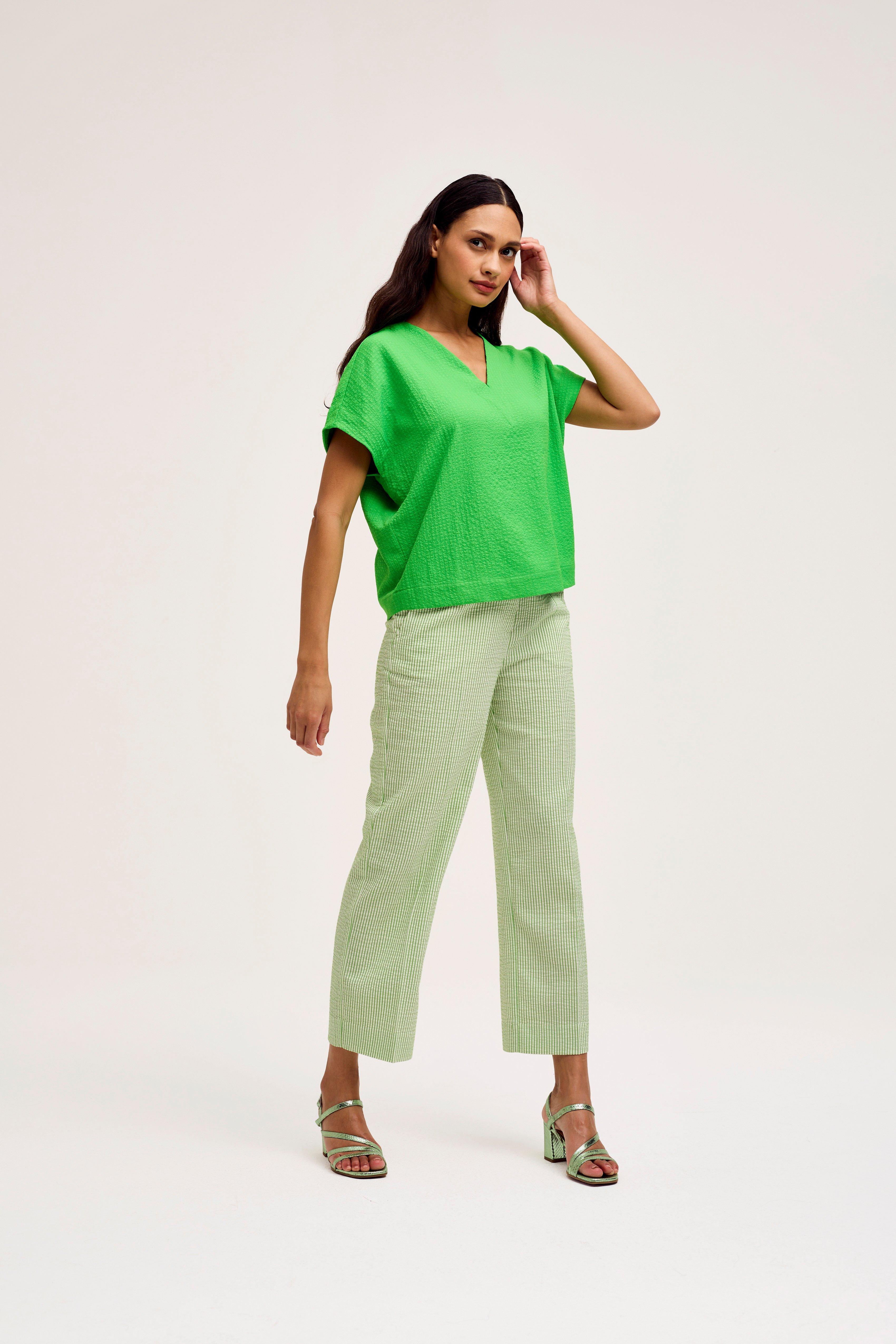 CKS Dames - SABA - blouse long sleeves - green