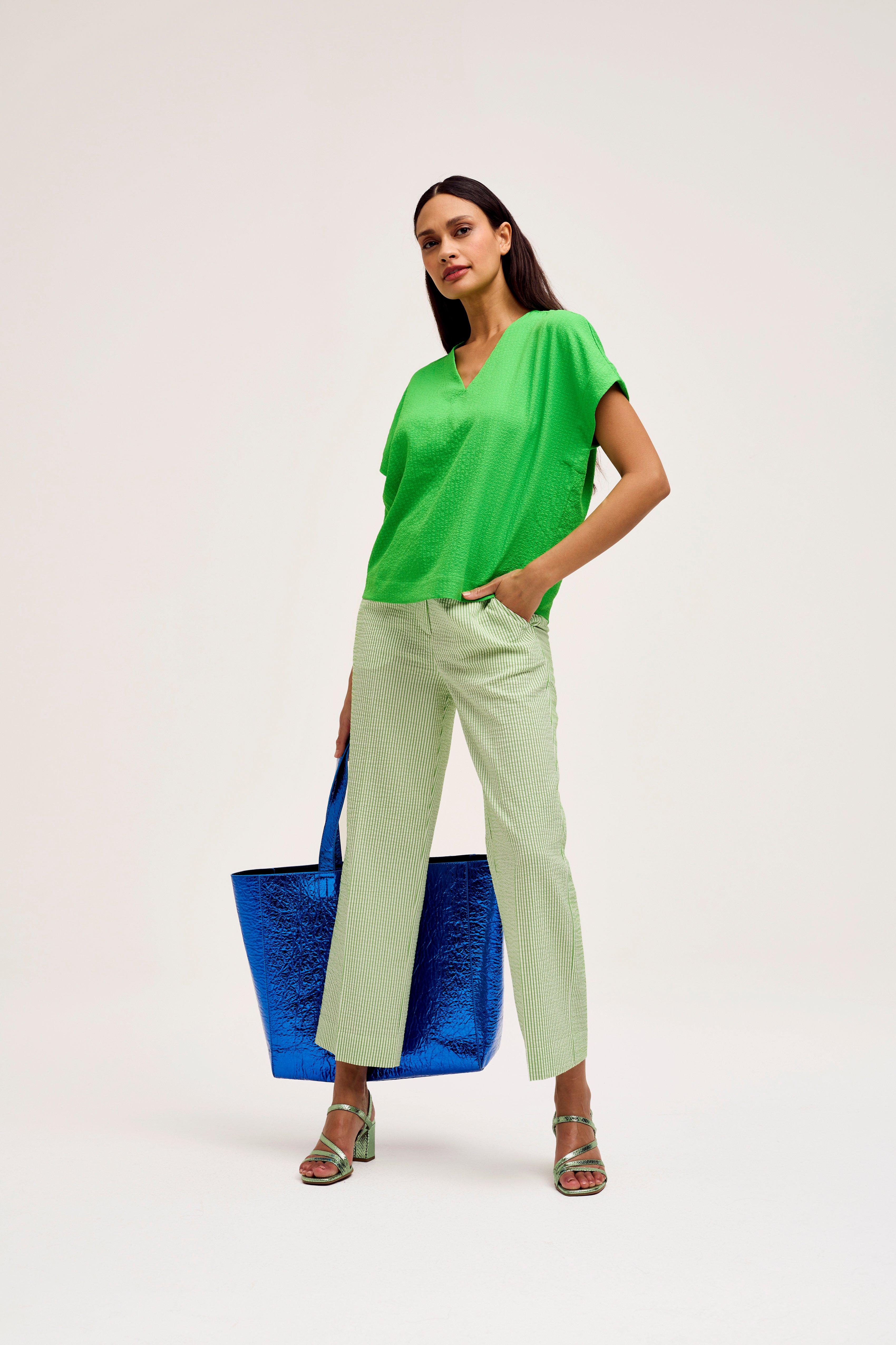 CKS Dames - SABA - blouse long sleeves - green