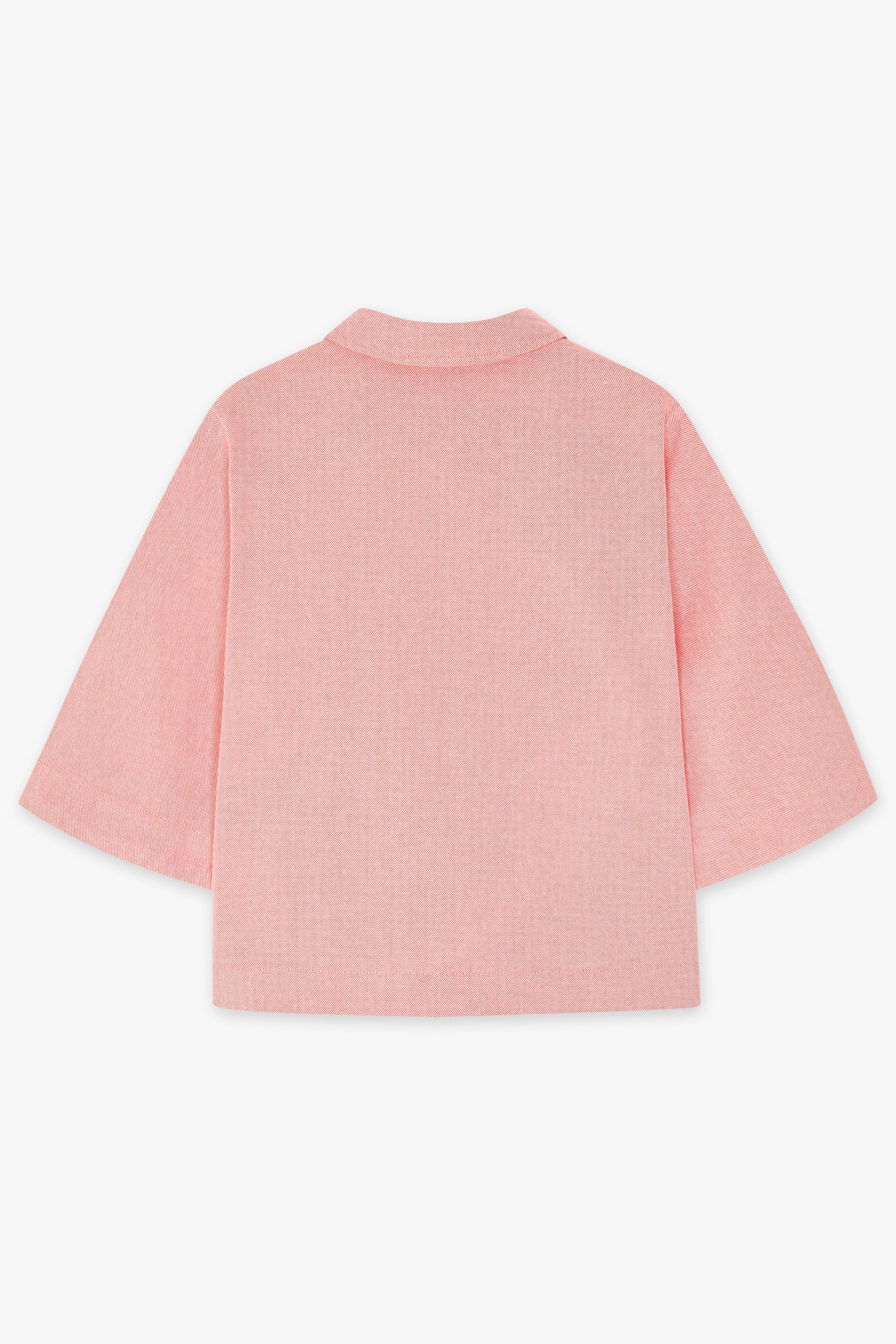 CKS Dames - SELINS - blouse lange mouwen - lichtroze