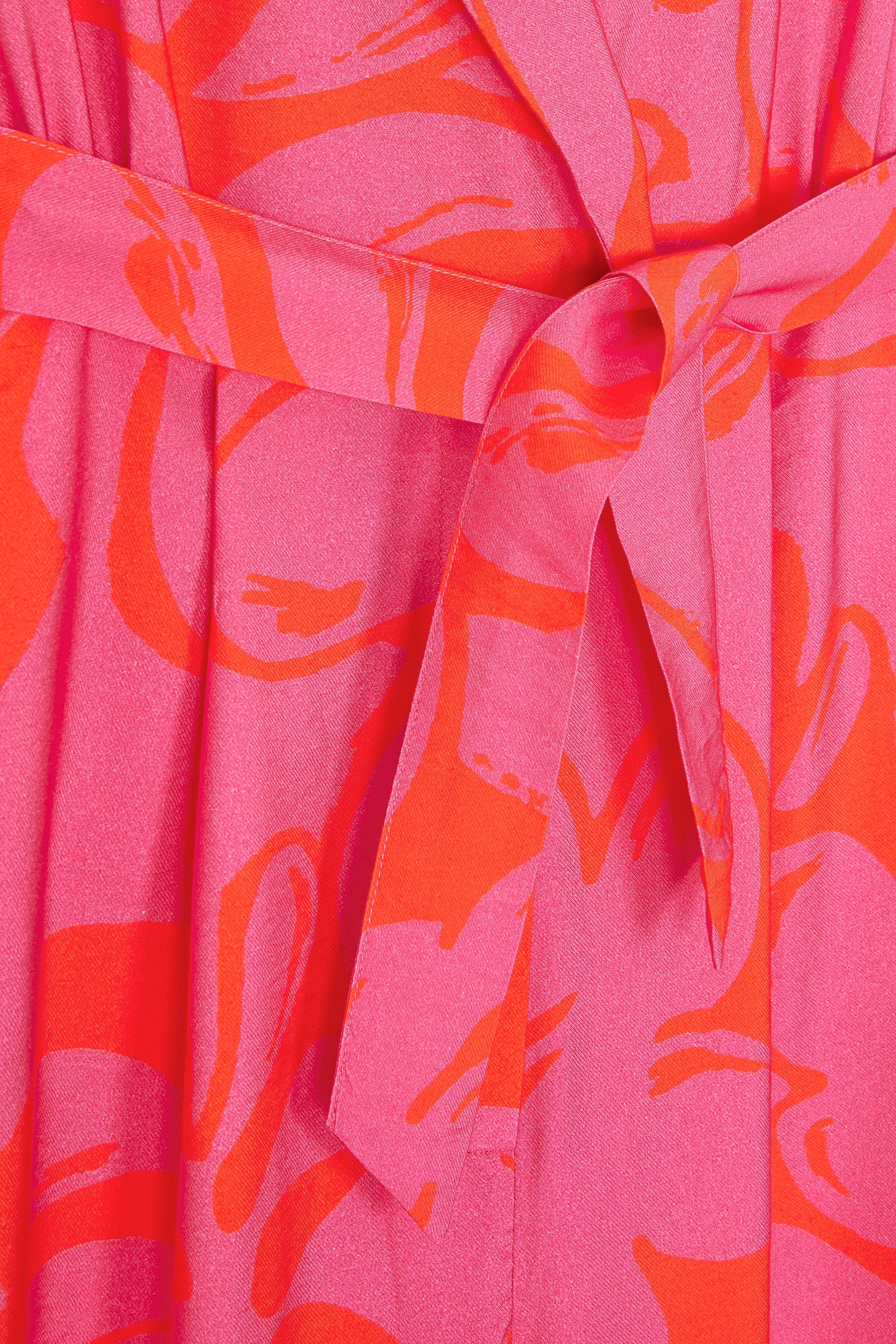 CKS Dames - JANALONG - long jumpsuit - bright pink