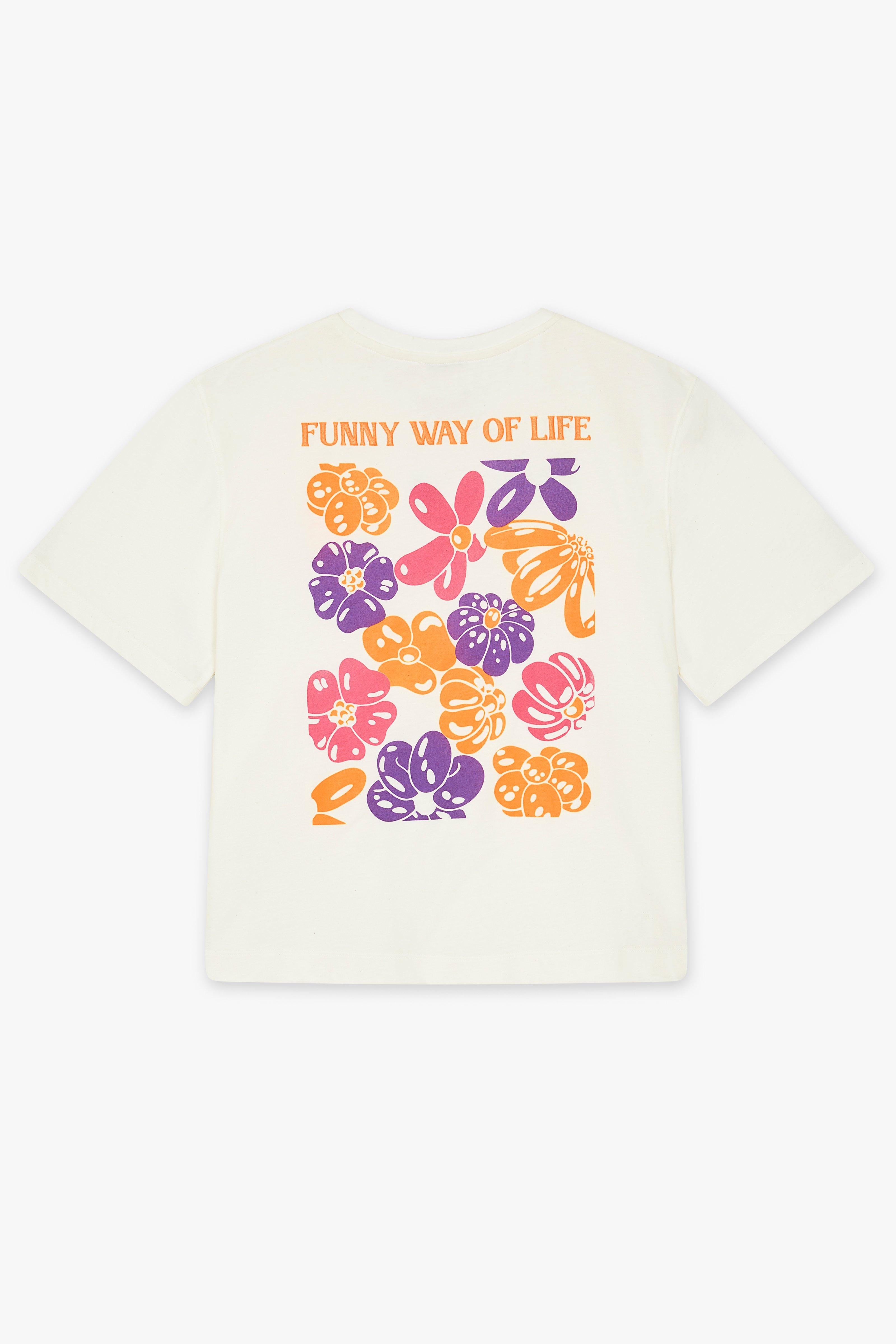 CKS Dames - SARIA - T-Shirt Kurzarm - Weiß