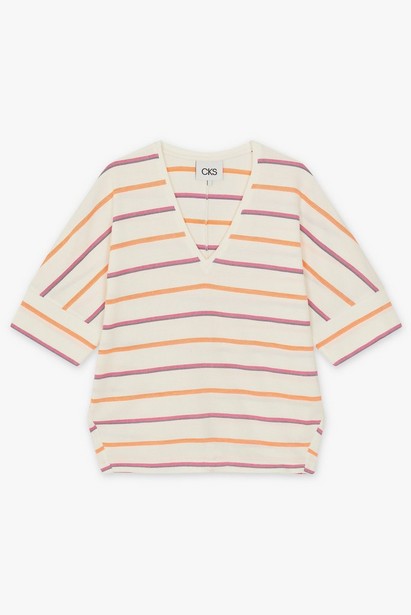CKS Dames - ELDODEEP - t-shirt à manches courtes - rose clair