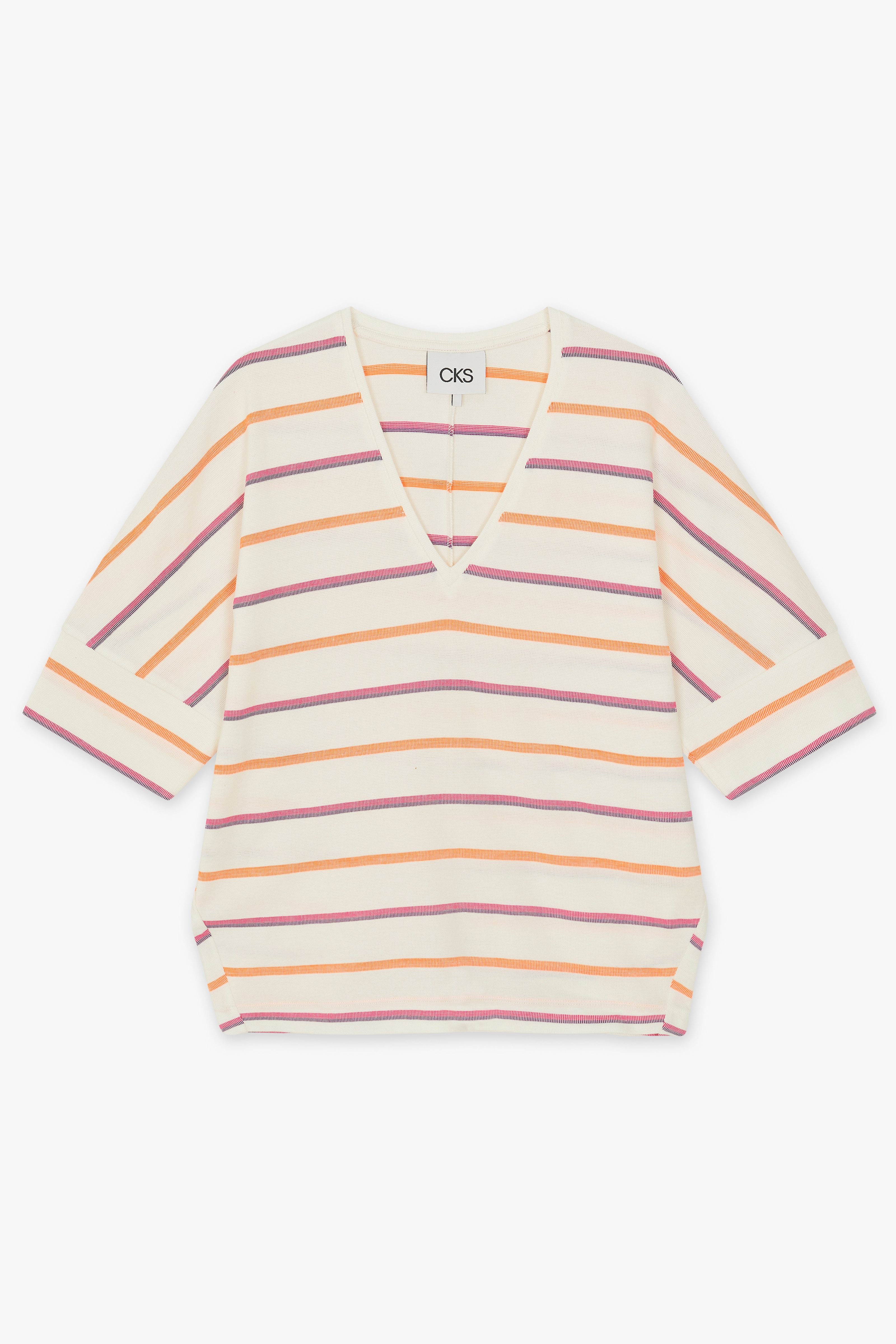 CKS Dames - ELDODEEP - t-shirt à manches courtes - rose clair