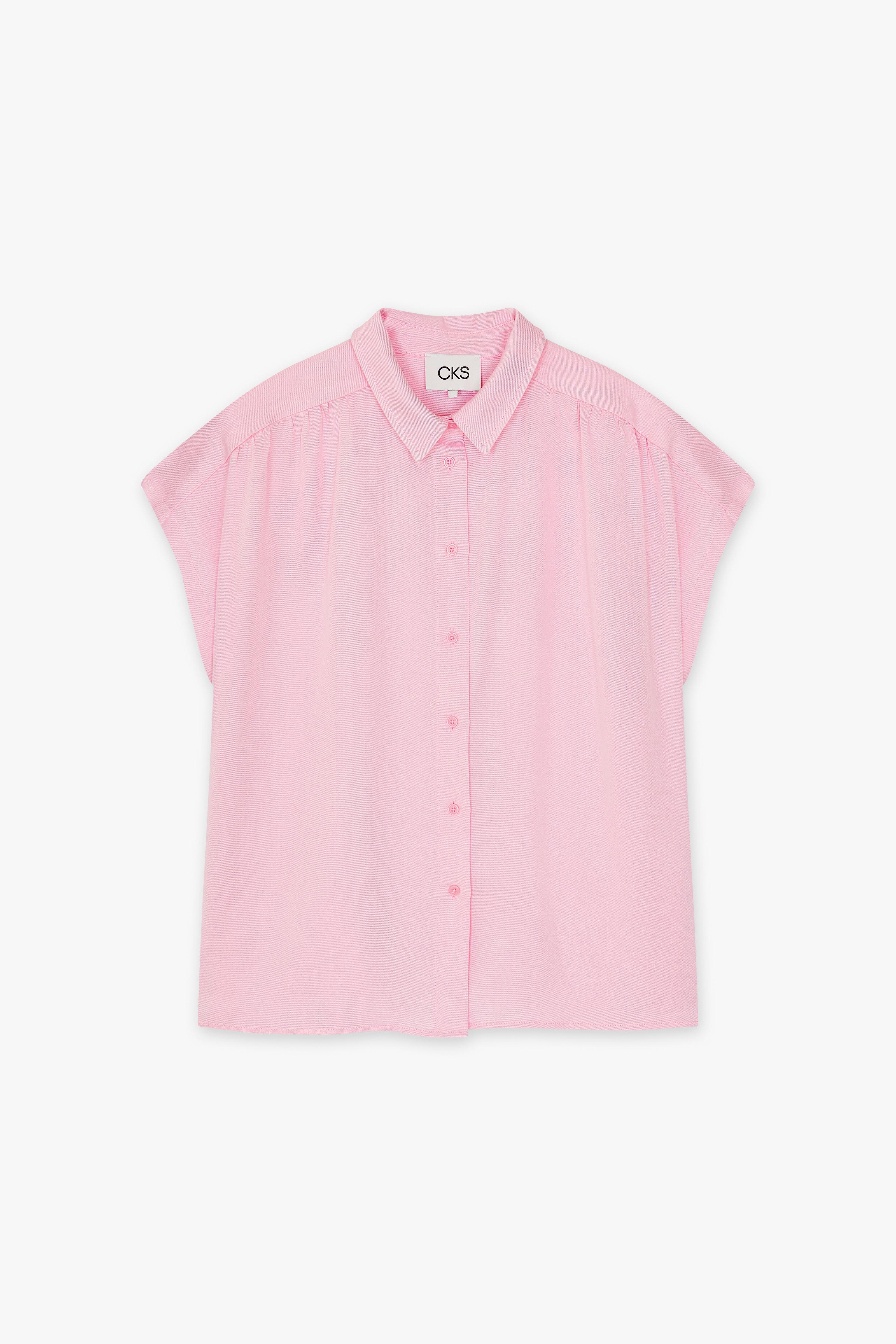 CKS Dames - ECHO - blouse lange mouwen - lichtroze