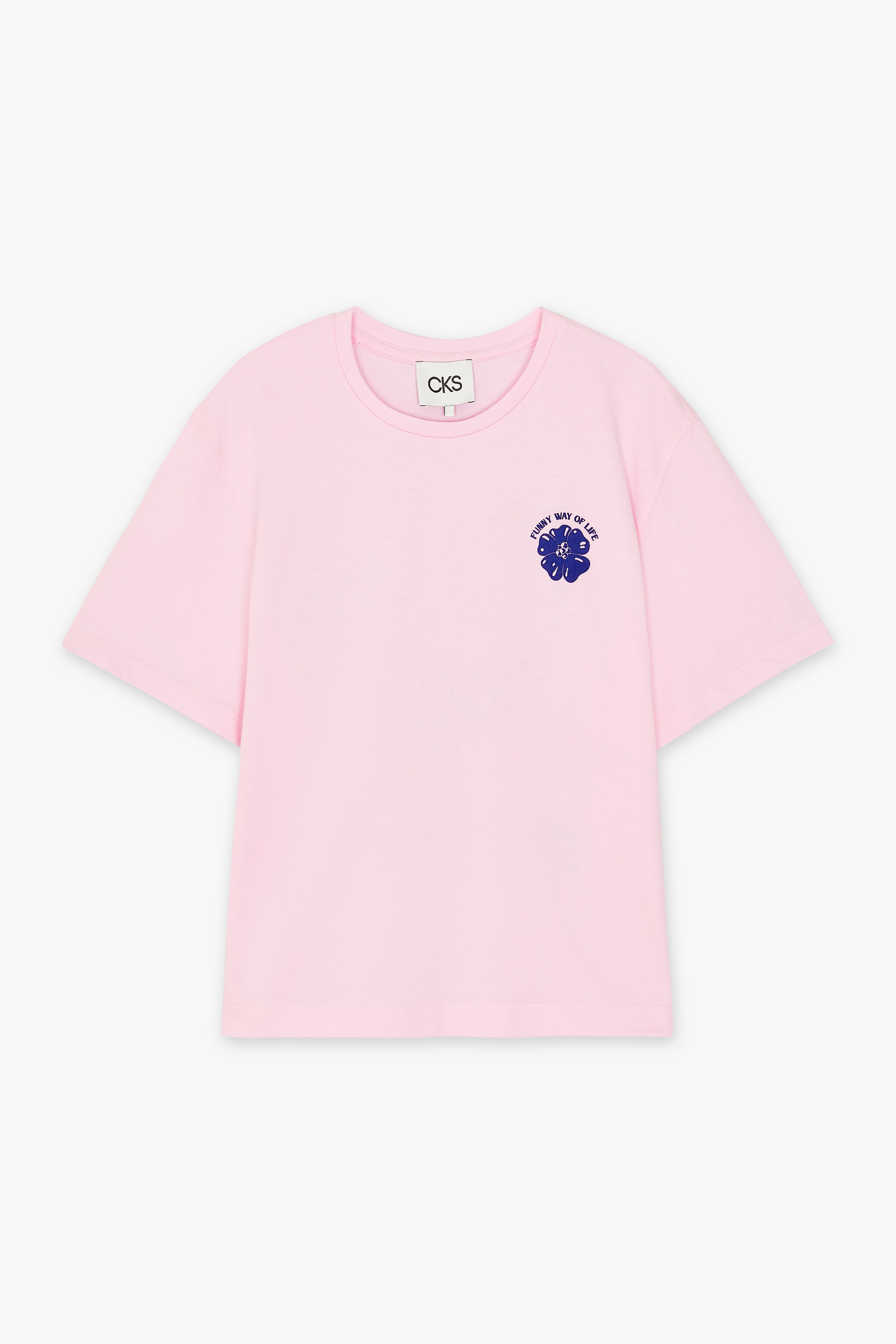 CKS Dames - SARIA - t-shirt à manches courtes - rose clair