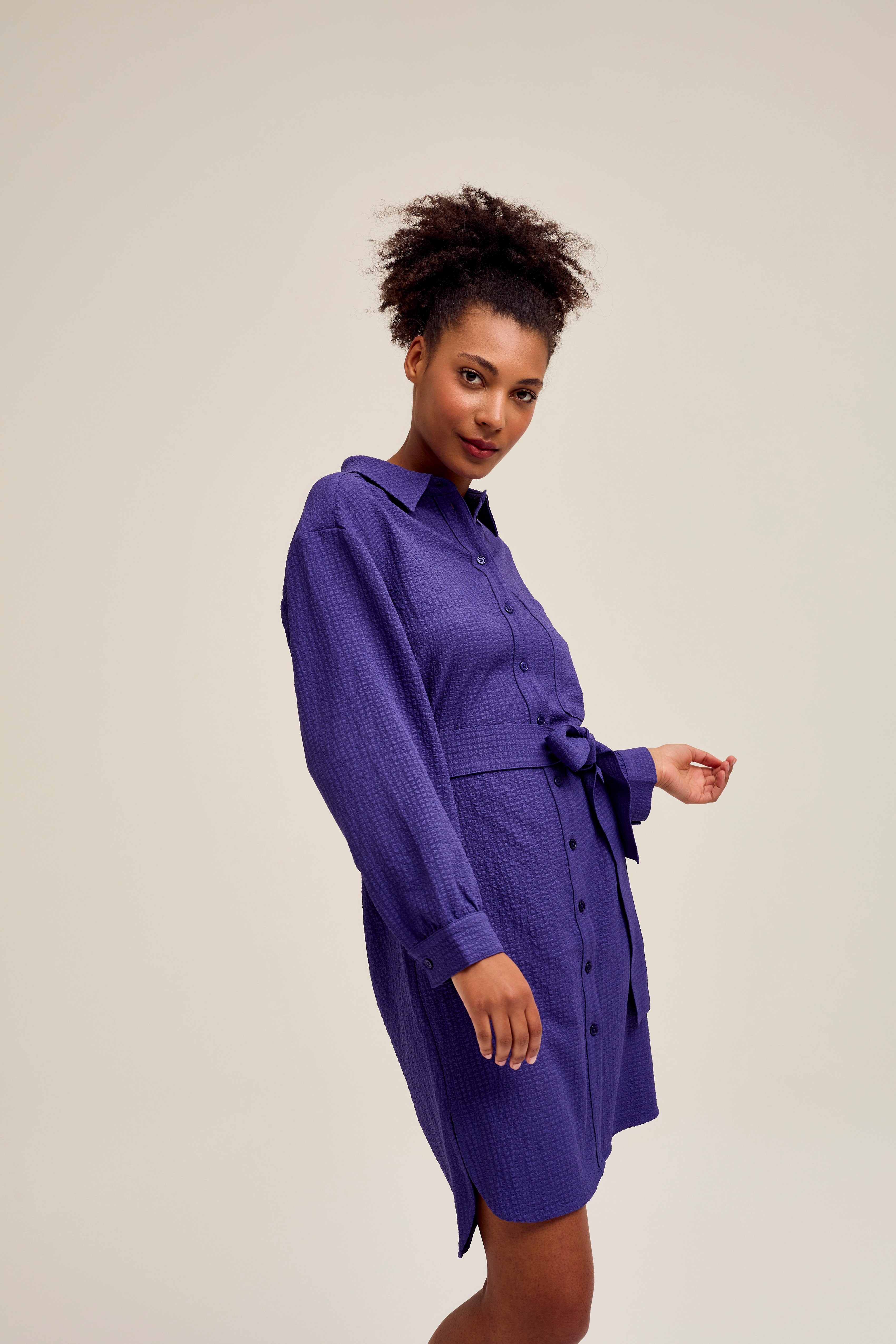 CKS Dames - DRIVEN - robe courte - violet