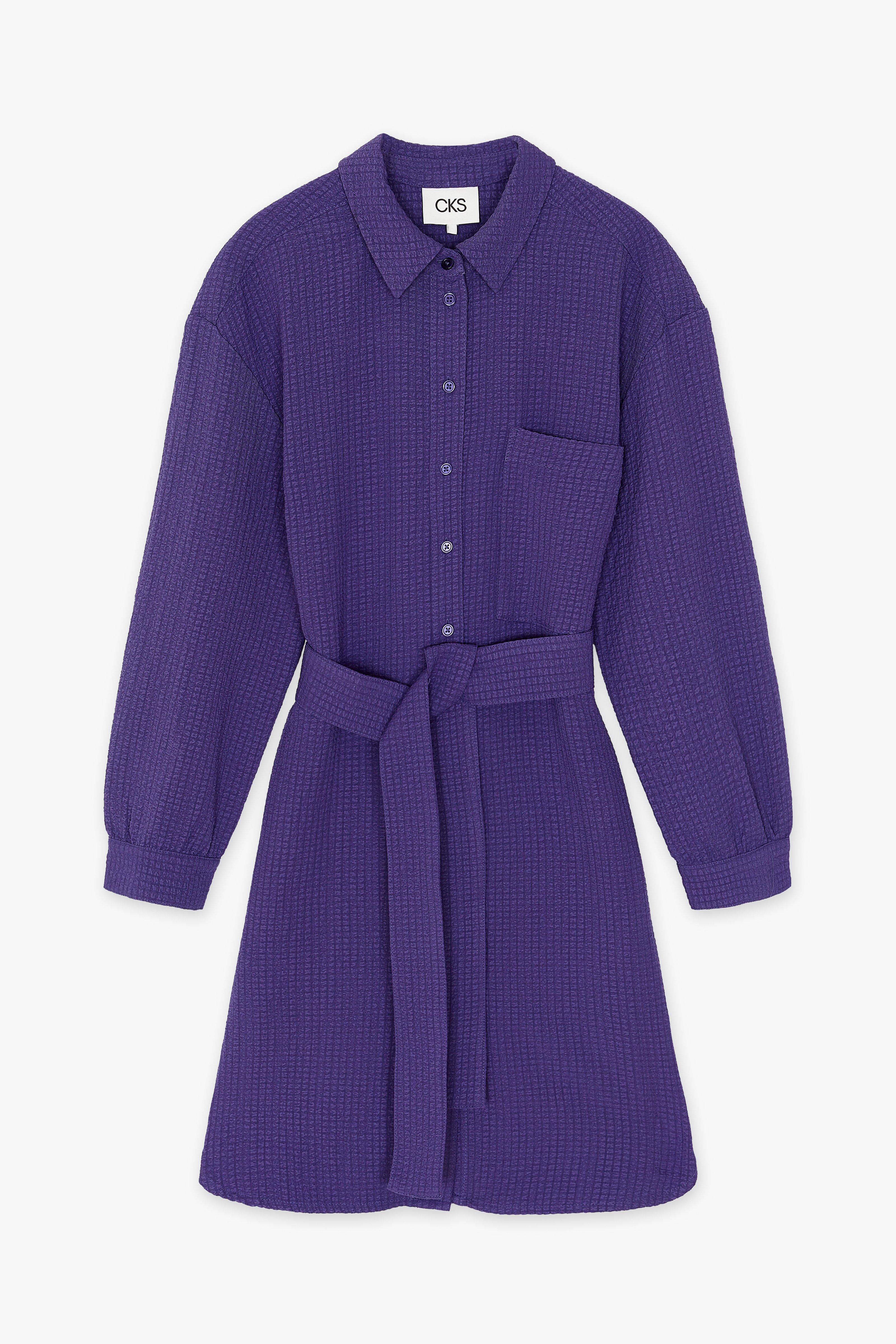 CKS Dames - DRIVEN - robe courte - violet