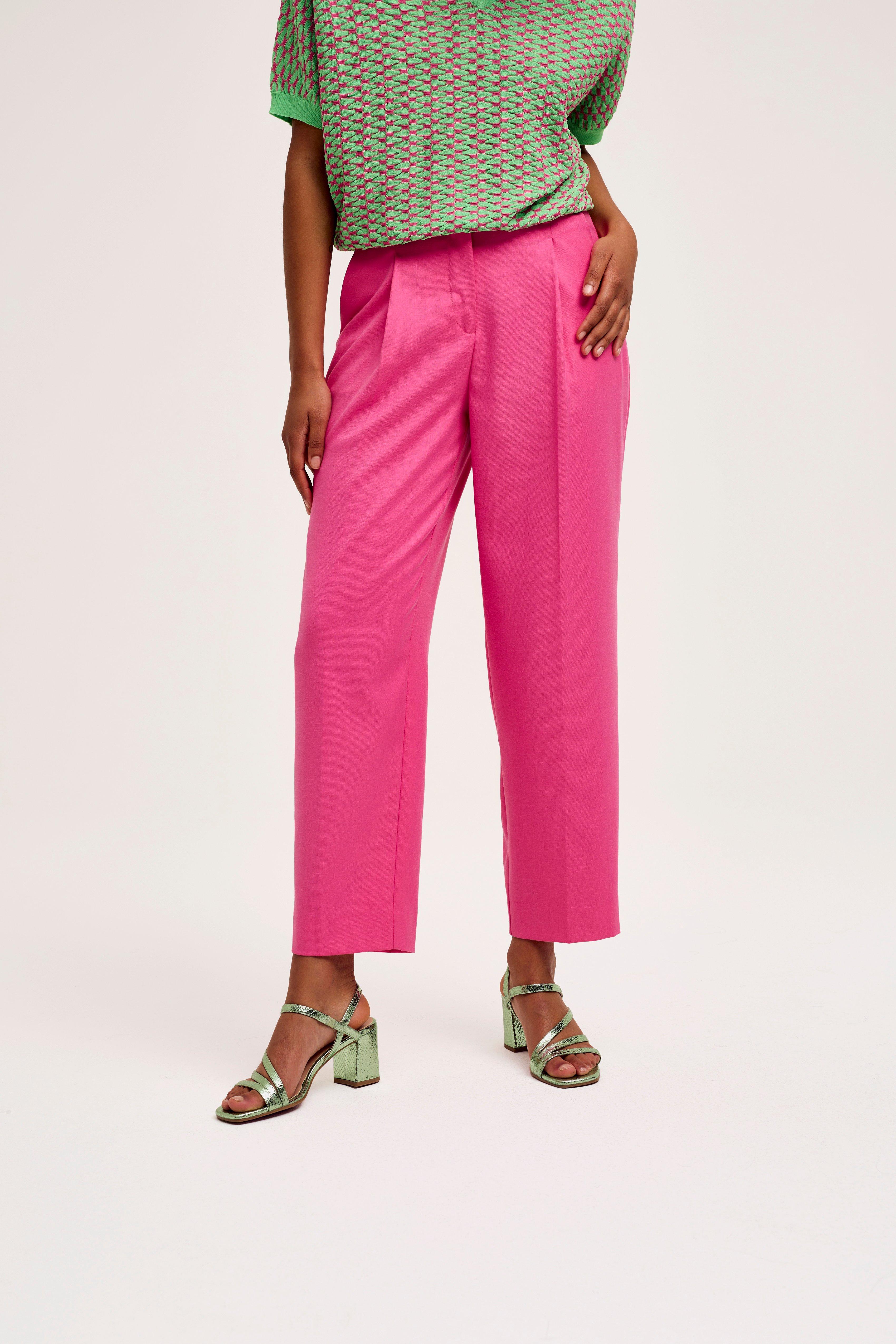 CKS Dames - LAHTI - ankle trousers - bright pink