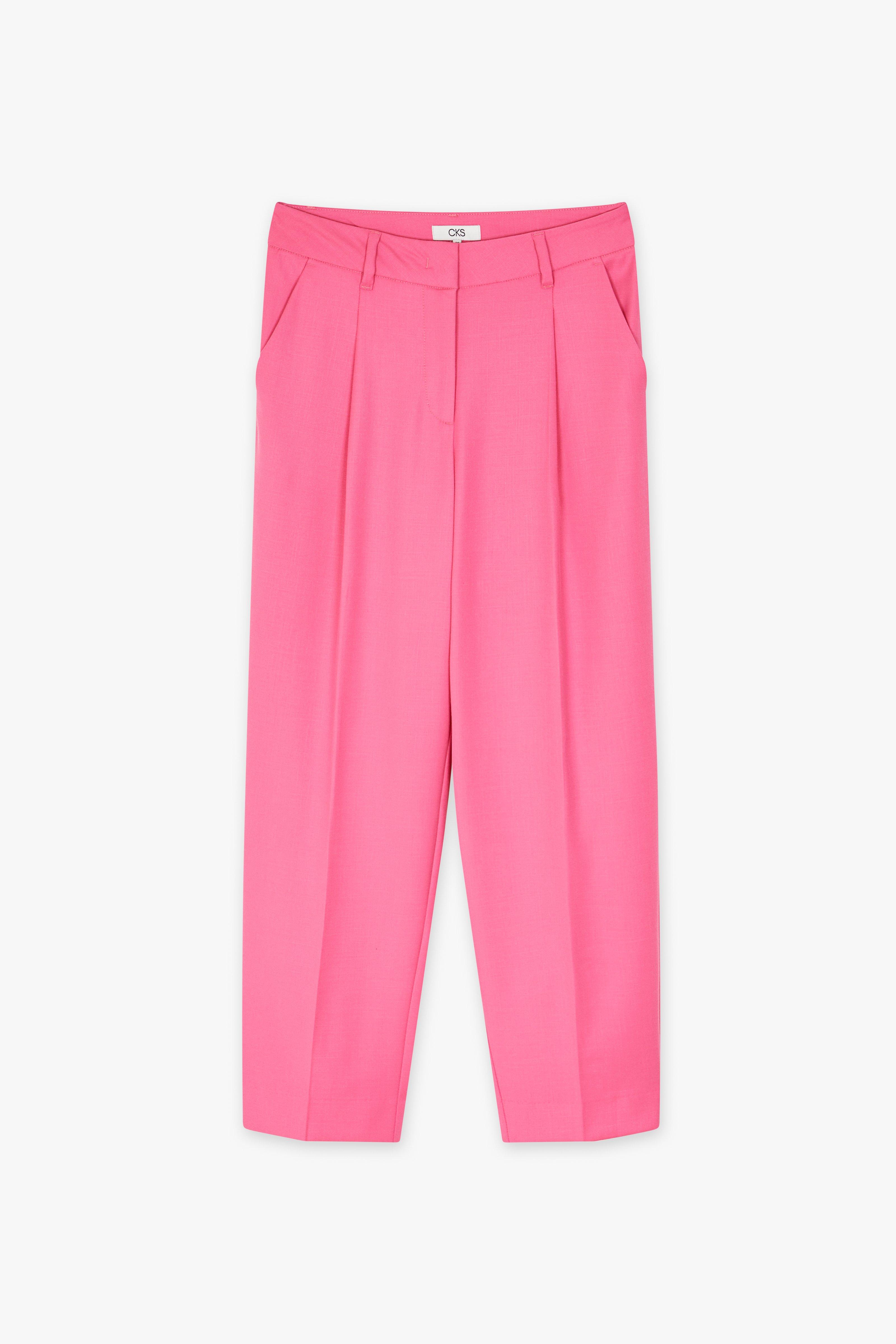 CKS Dames - LAHTI - ankle trousers - bright pink