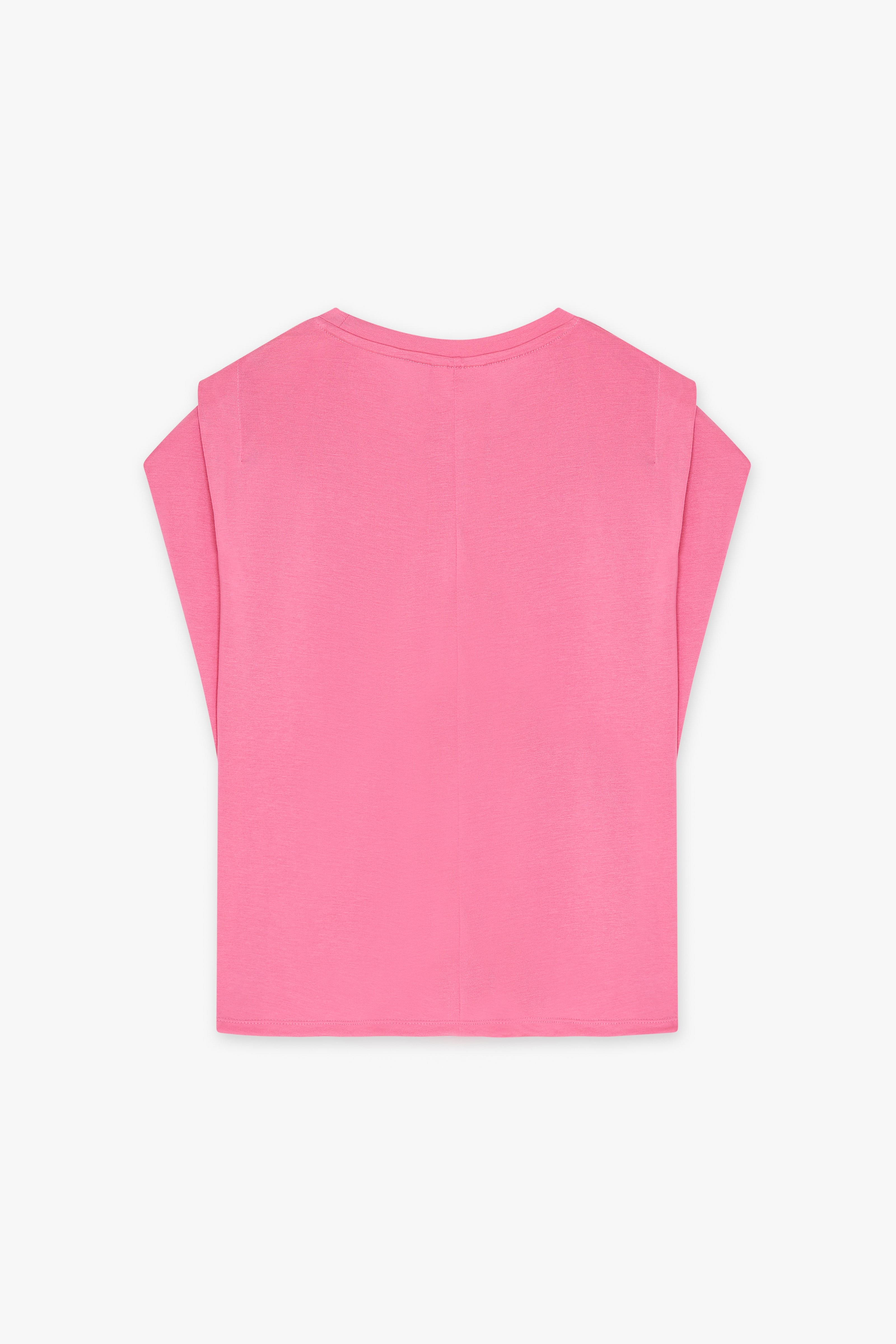 CKS Dames - PAMINA - t-shirt korte mouwen - intens roze