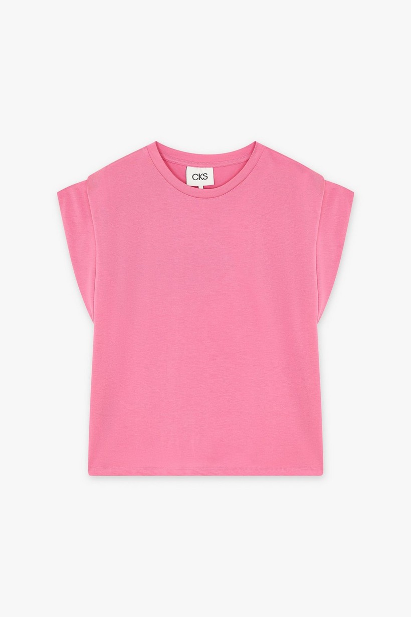 CKS Dames - PAMINA - t-shirt short sleeves - bright pink