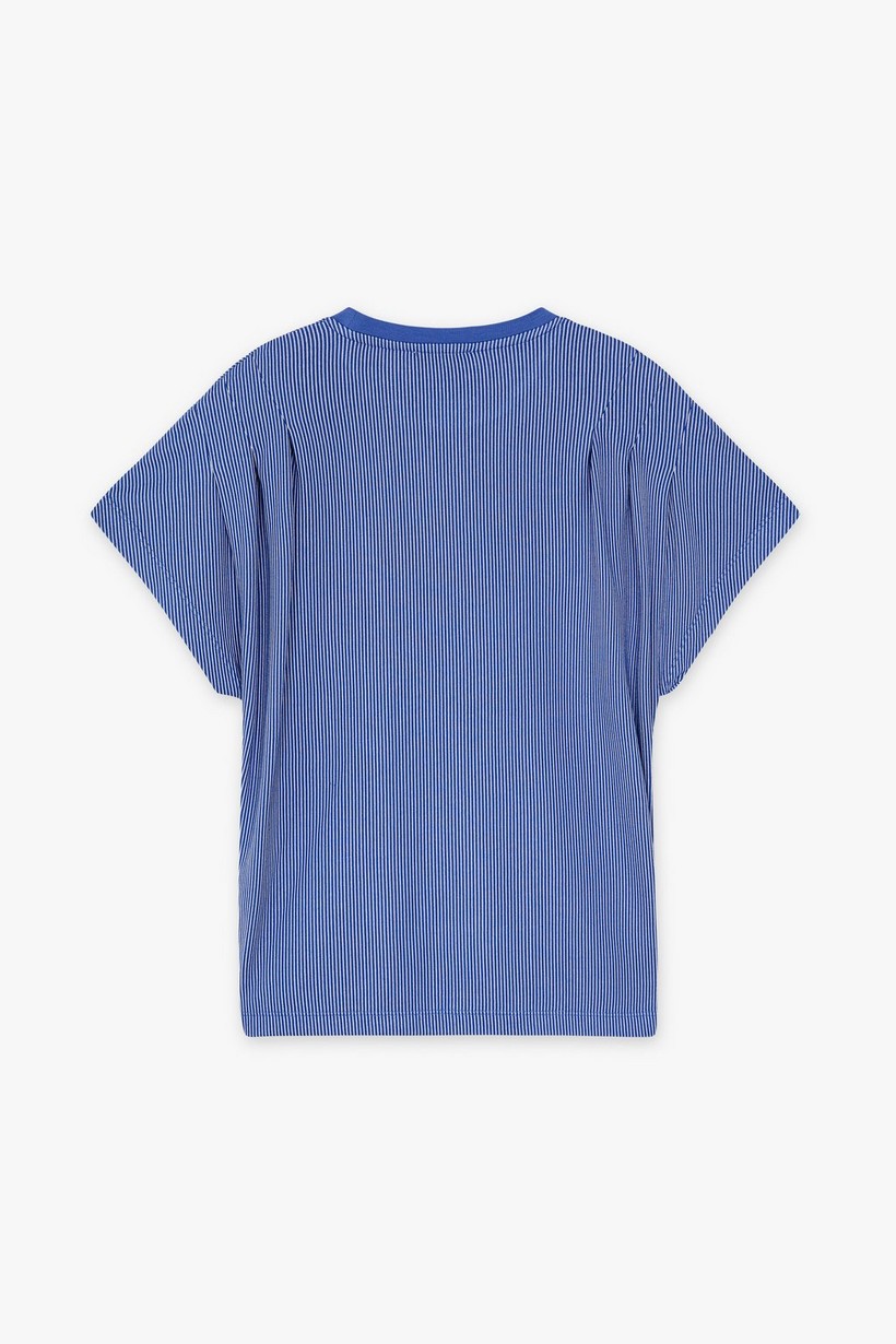 CKS Dames - JAZZY - t-shirt à manches courtes - bleu foncé