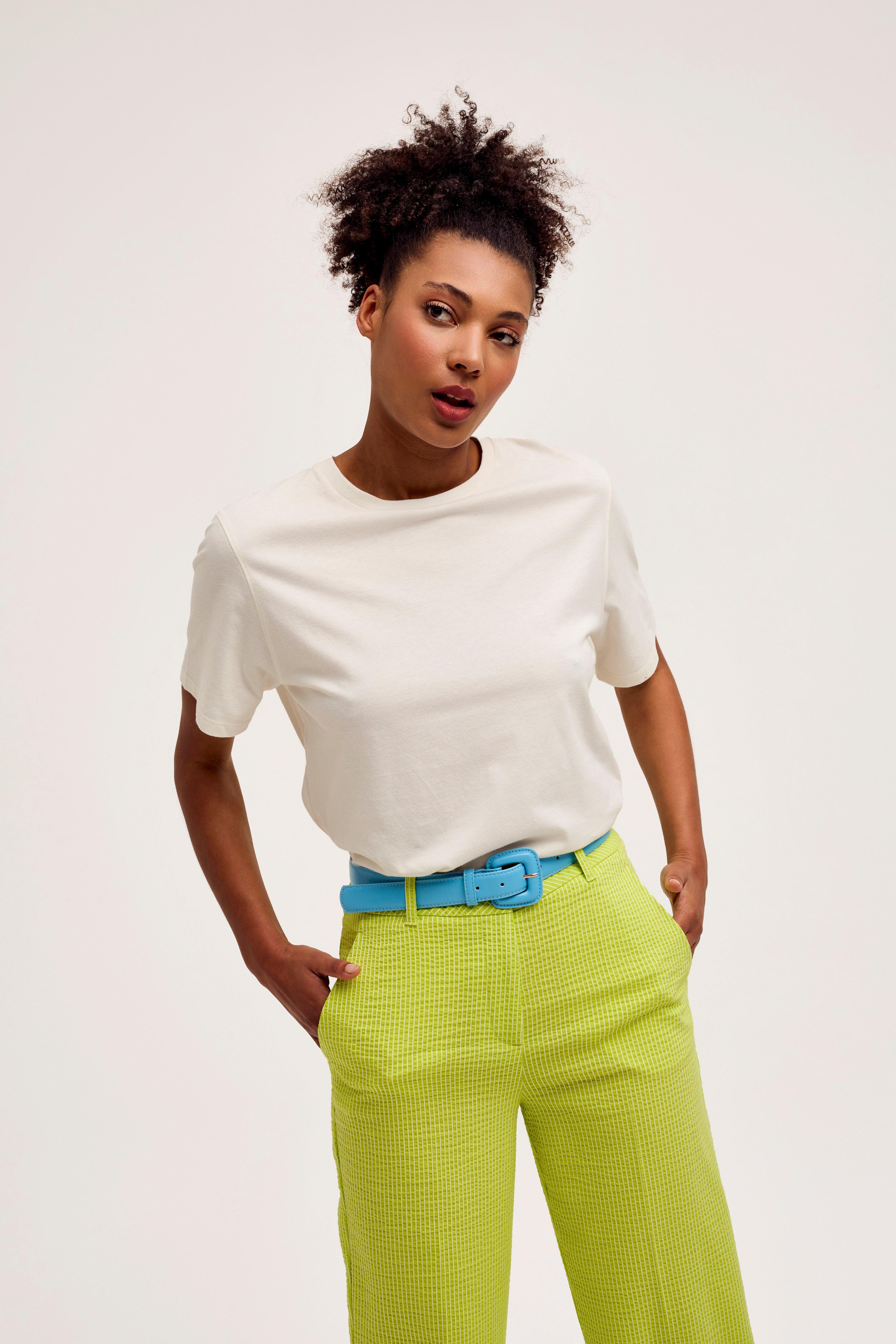 CKS Dames - TURN - t-shirt à manches courtes - blanc
