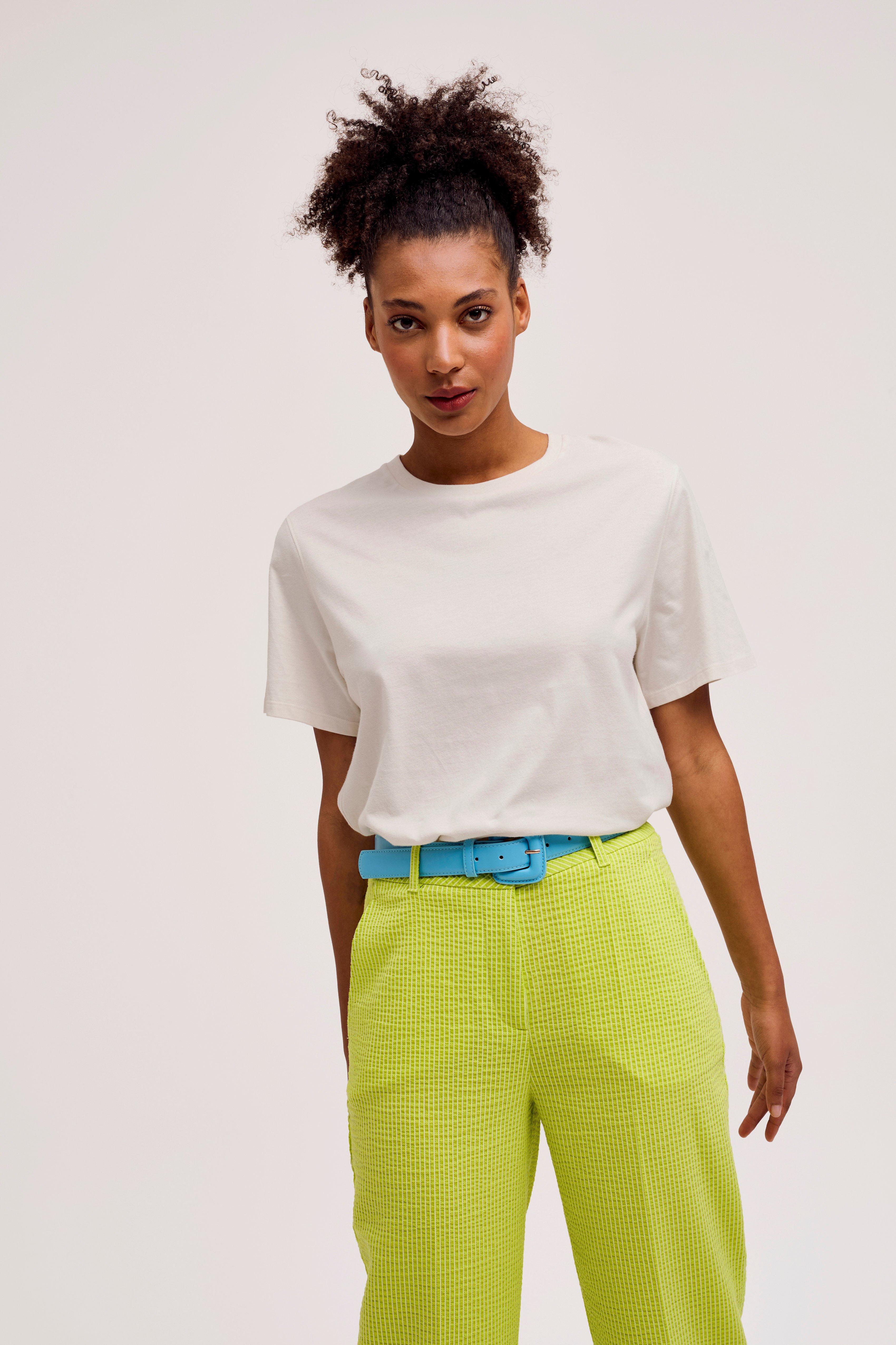 CKS Dames - TURN - t-shirt short sleeves - white
