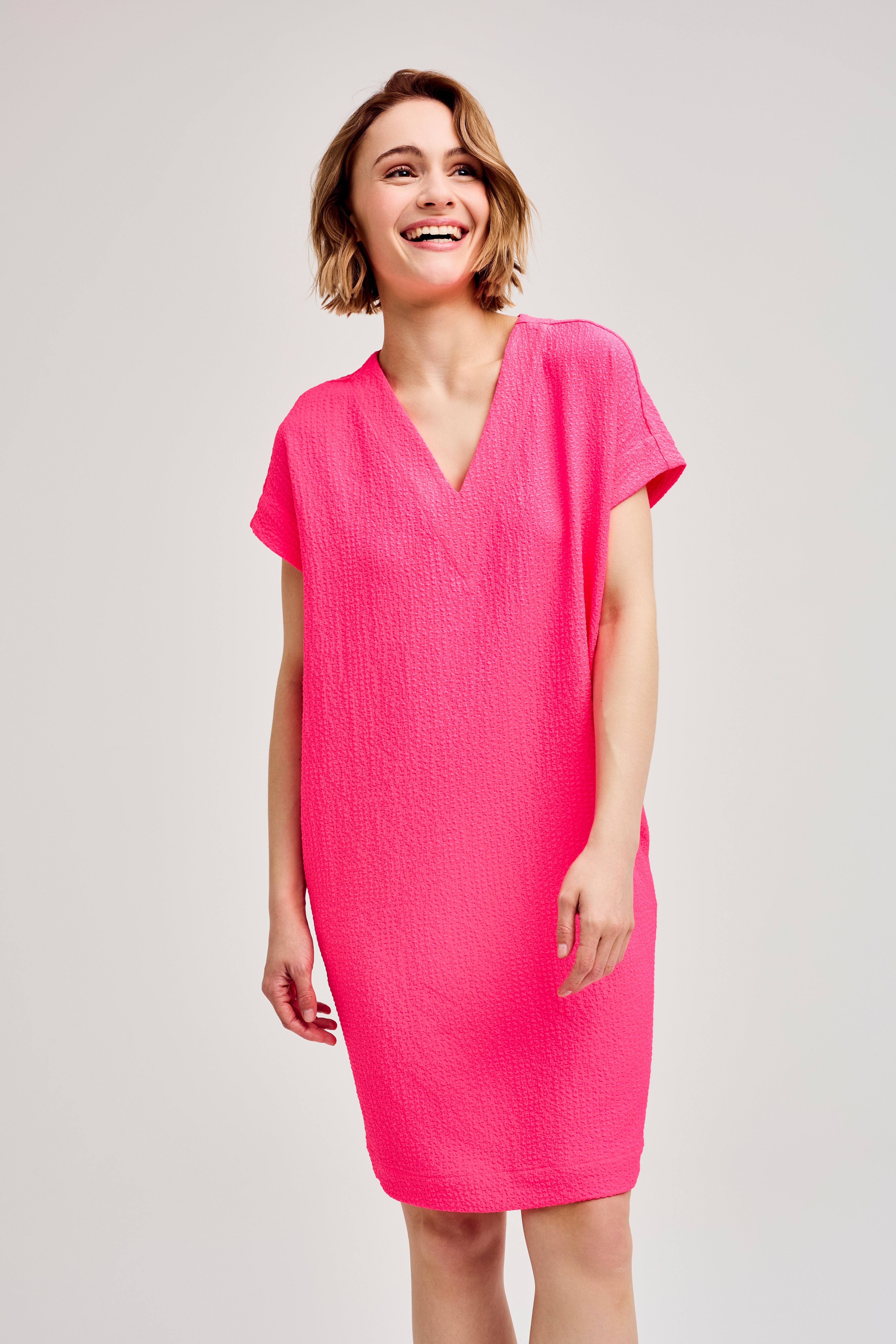 CKS Dames - SABADRESS - short dress - bright pink