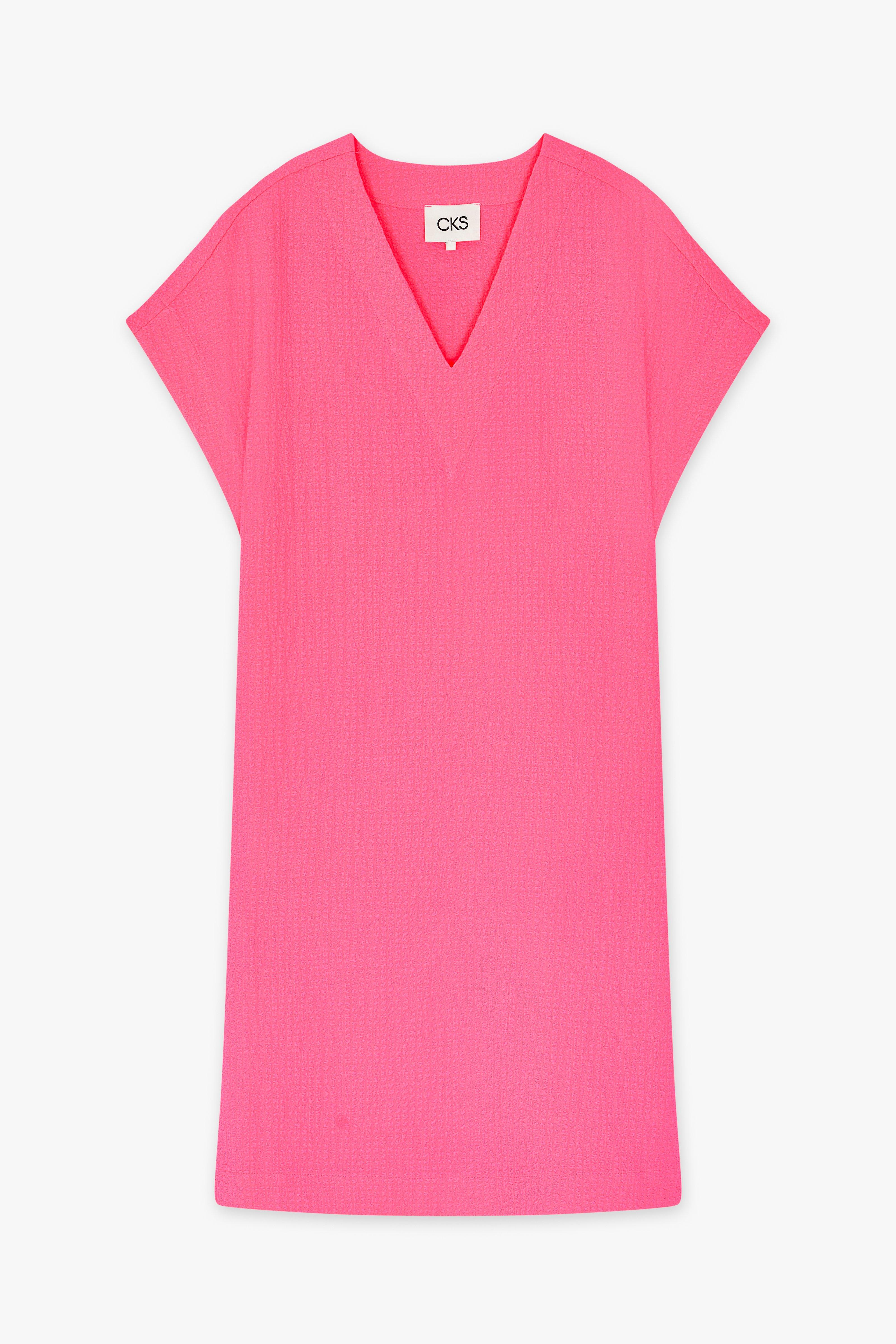 CKS Dames - SABADRESS - short dress - bright pink