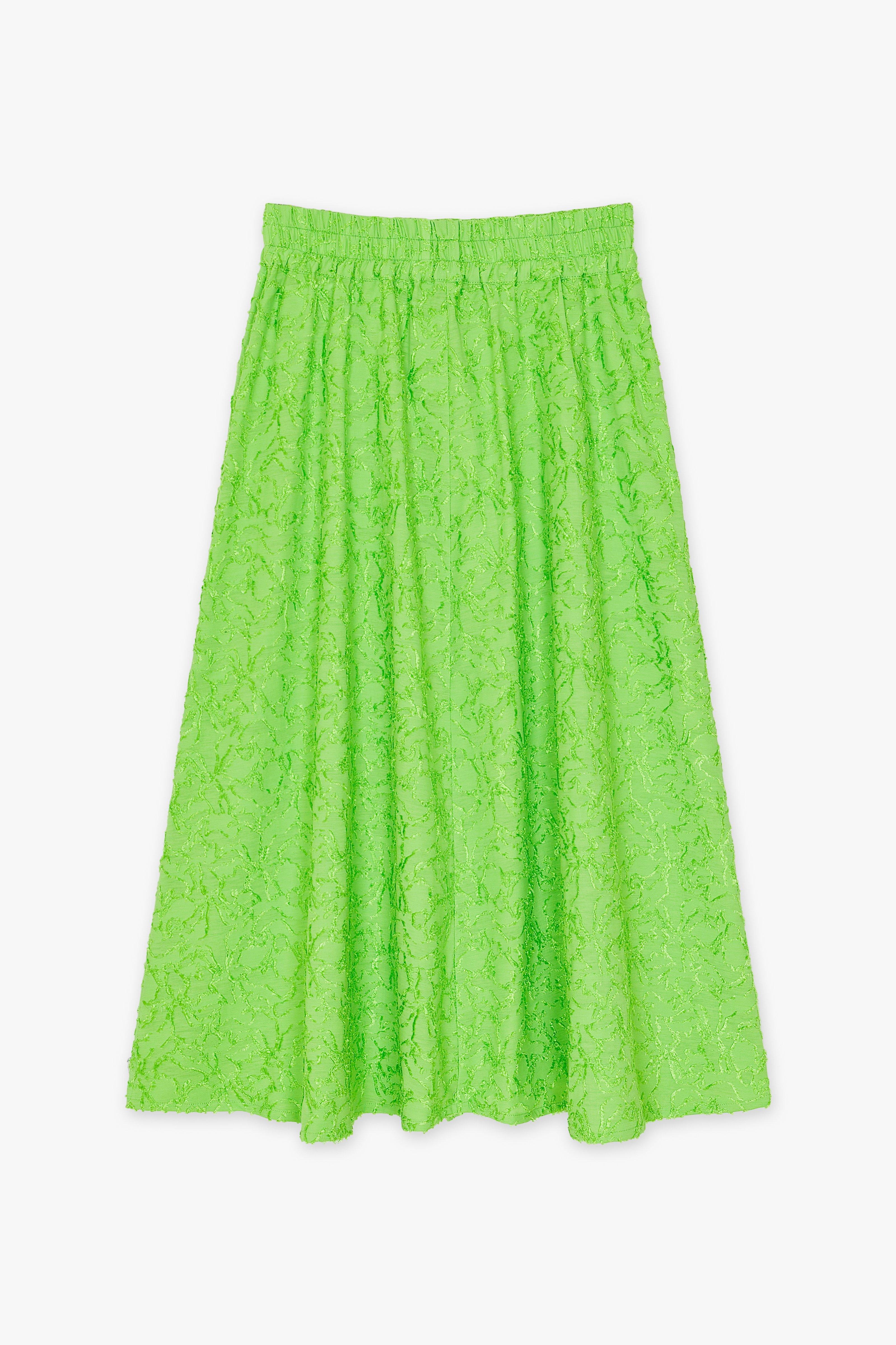 CKS Dames - VALENCINE - midi skirt - bright green