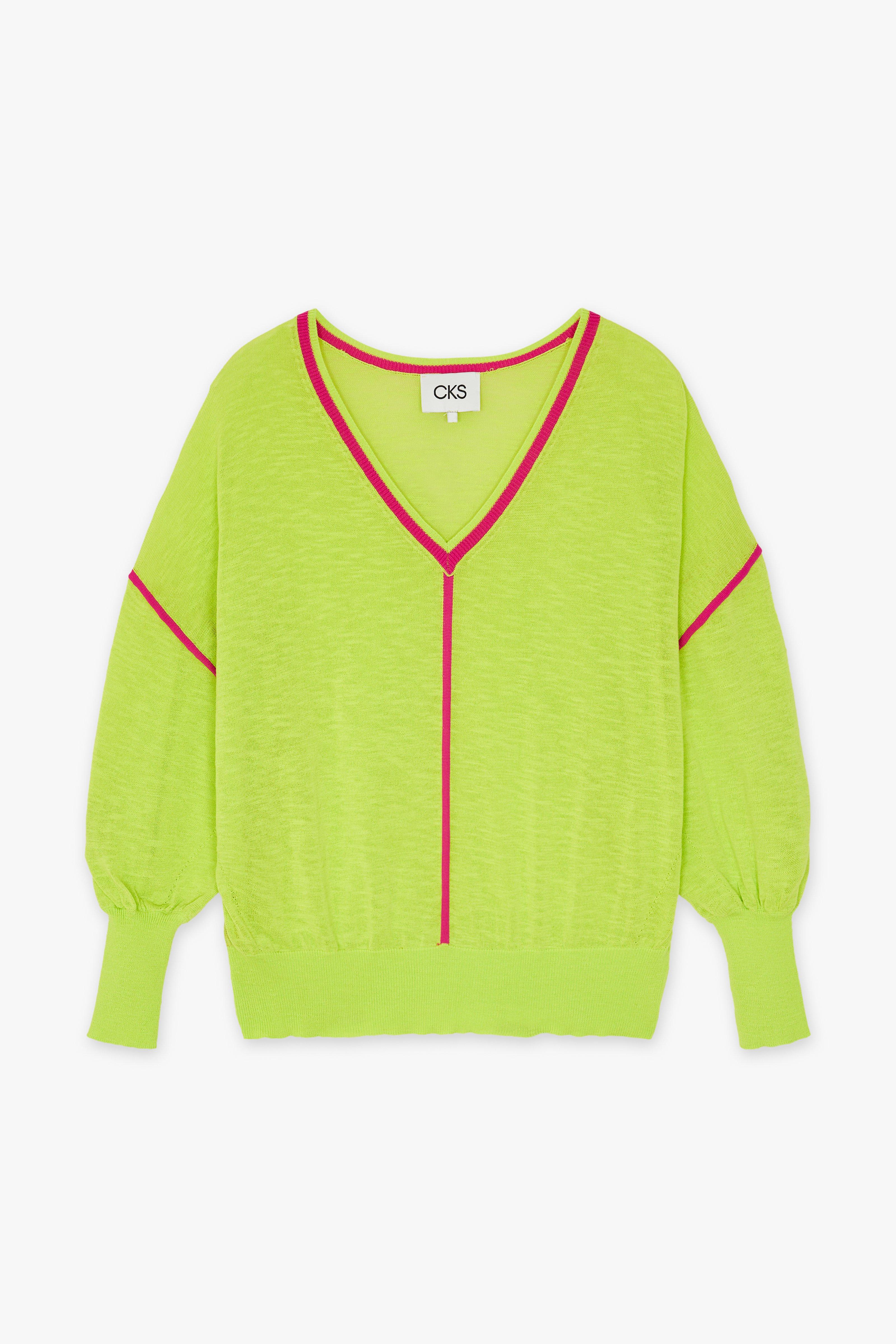 CKS Dames - PHANTA - pullover - bright yellow