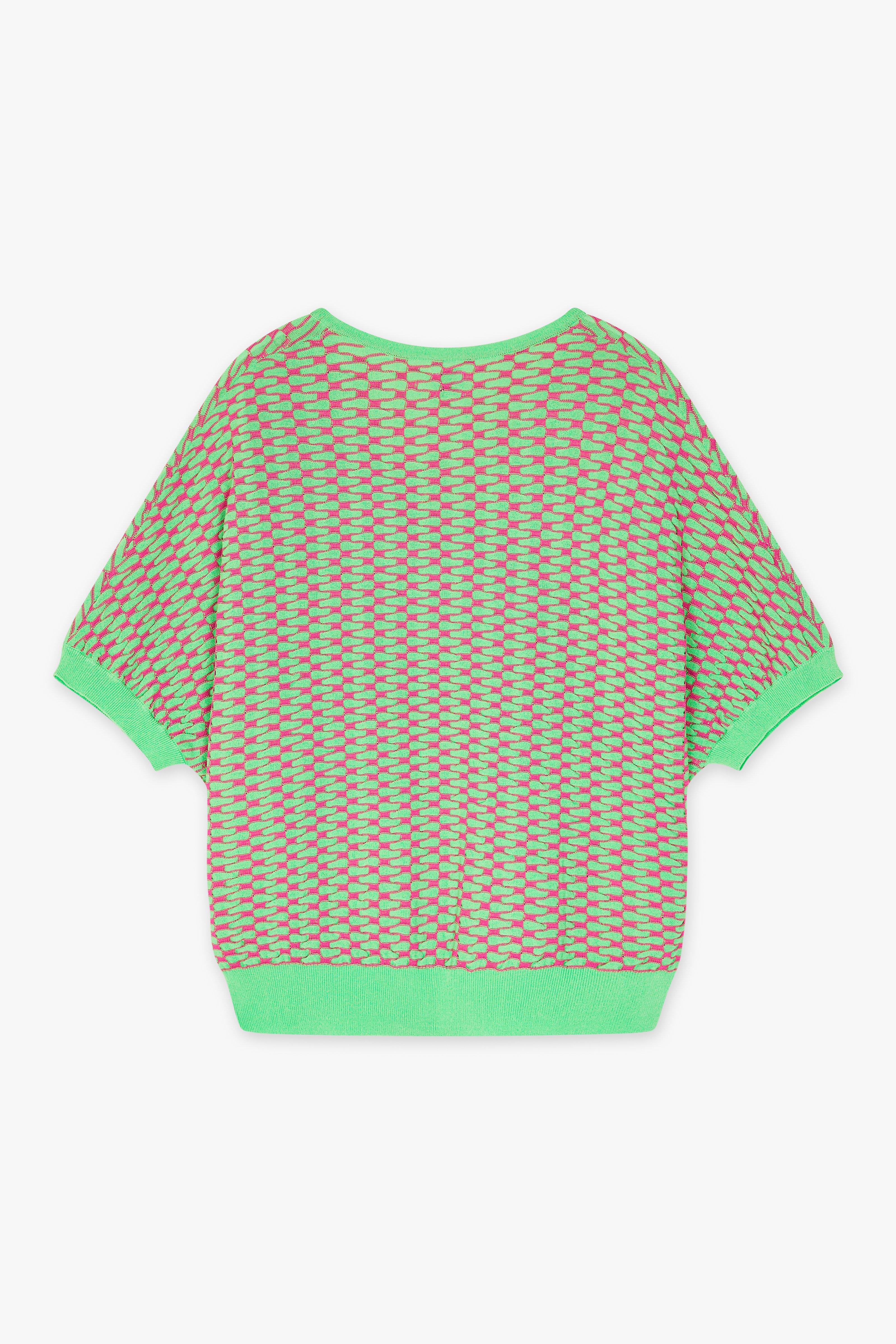 CKS Dames - PRIKKER - knitted top - light green