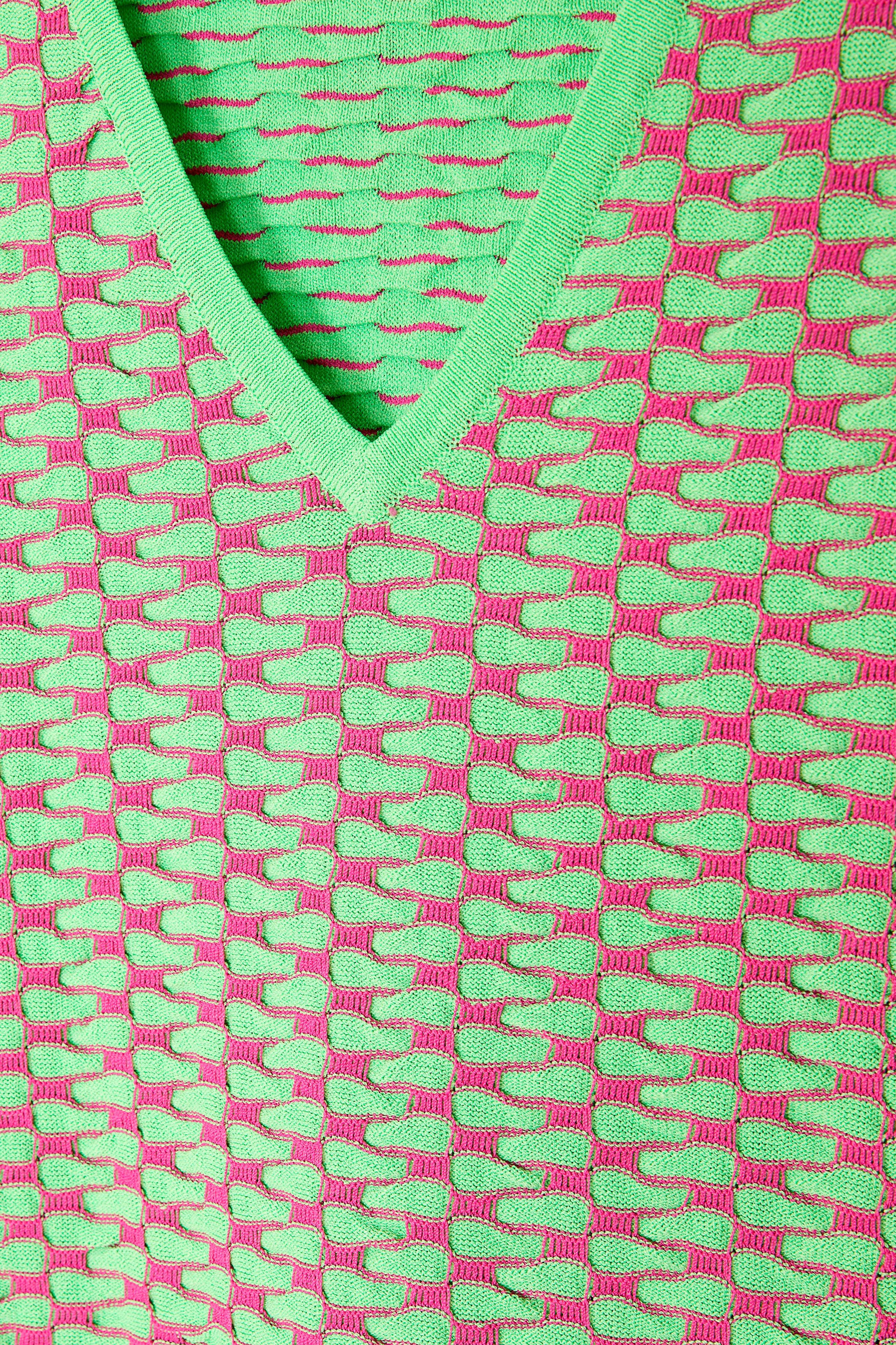 CKS Dames - PRIKKER - knitted top - light green