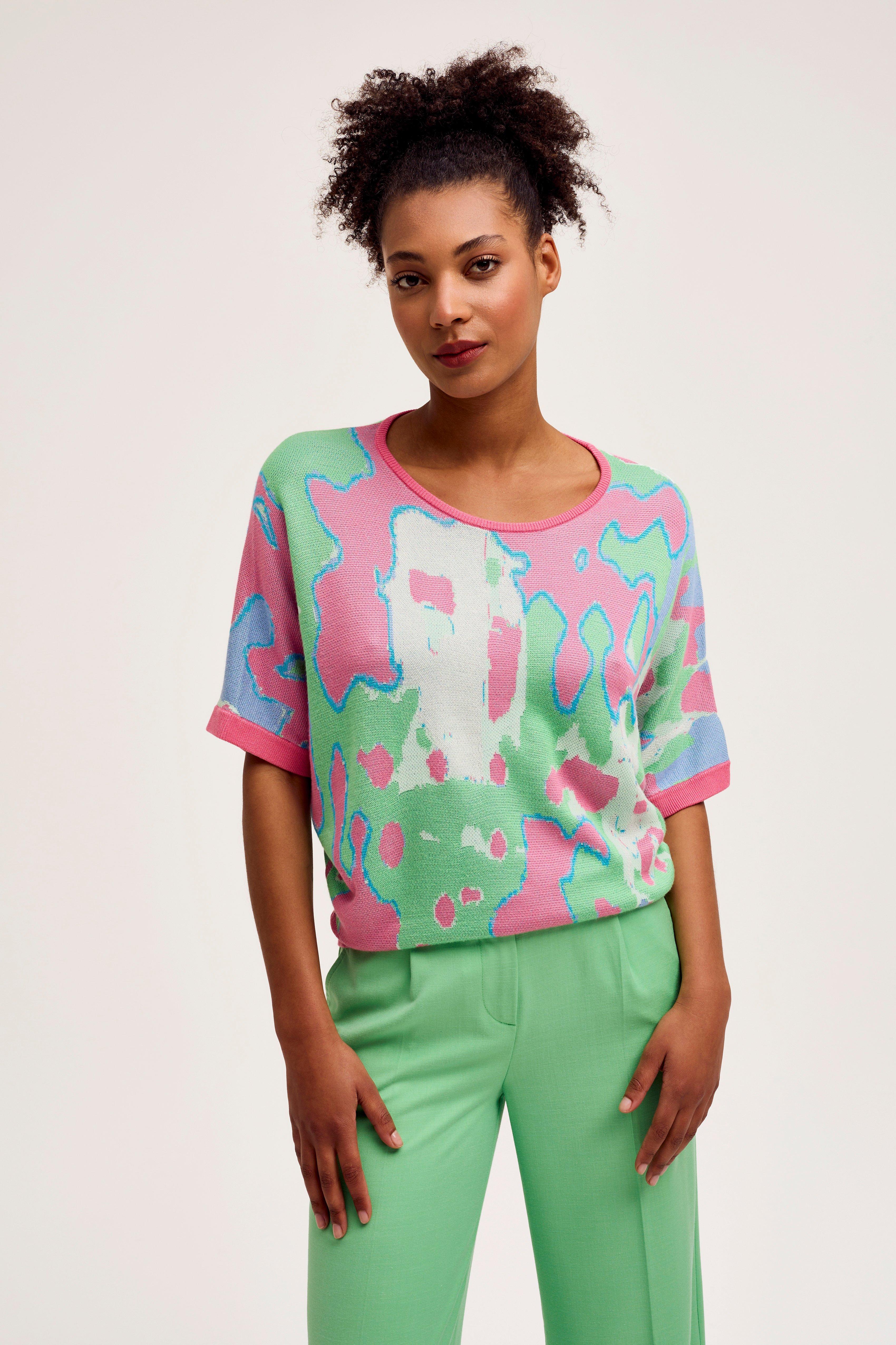 CKS Dames - PATERNO - knitted top - multicolor